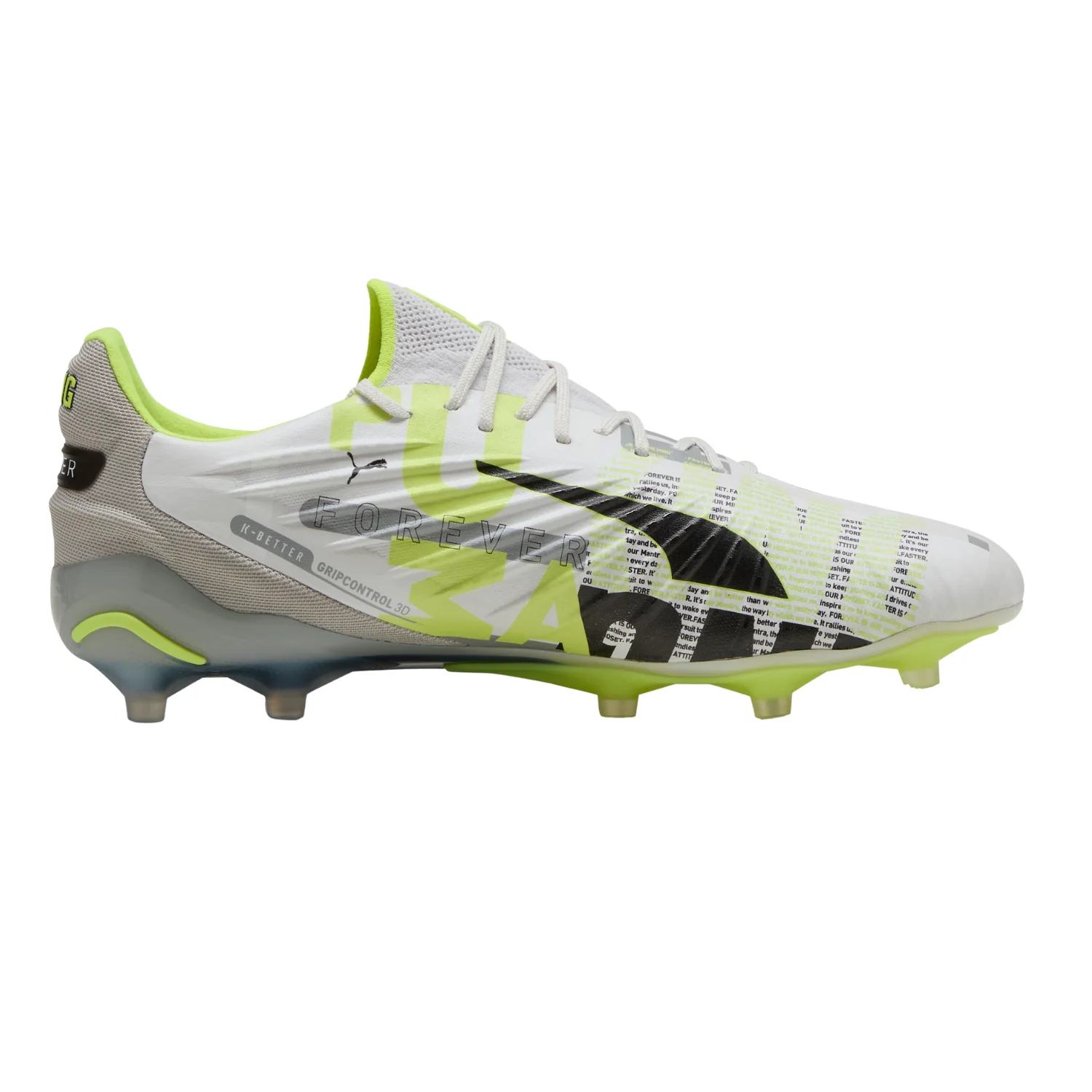 King Ultimate Forever FG/AG - Feather Gray/Electric Lime/White/Flat Light Gray - Image 2
