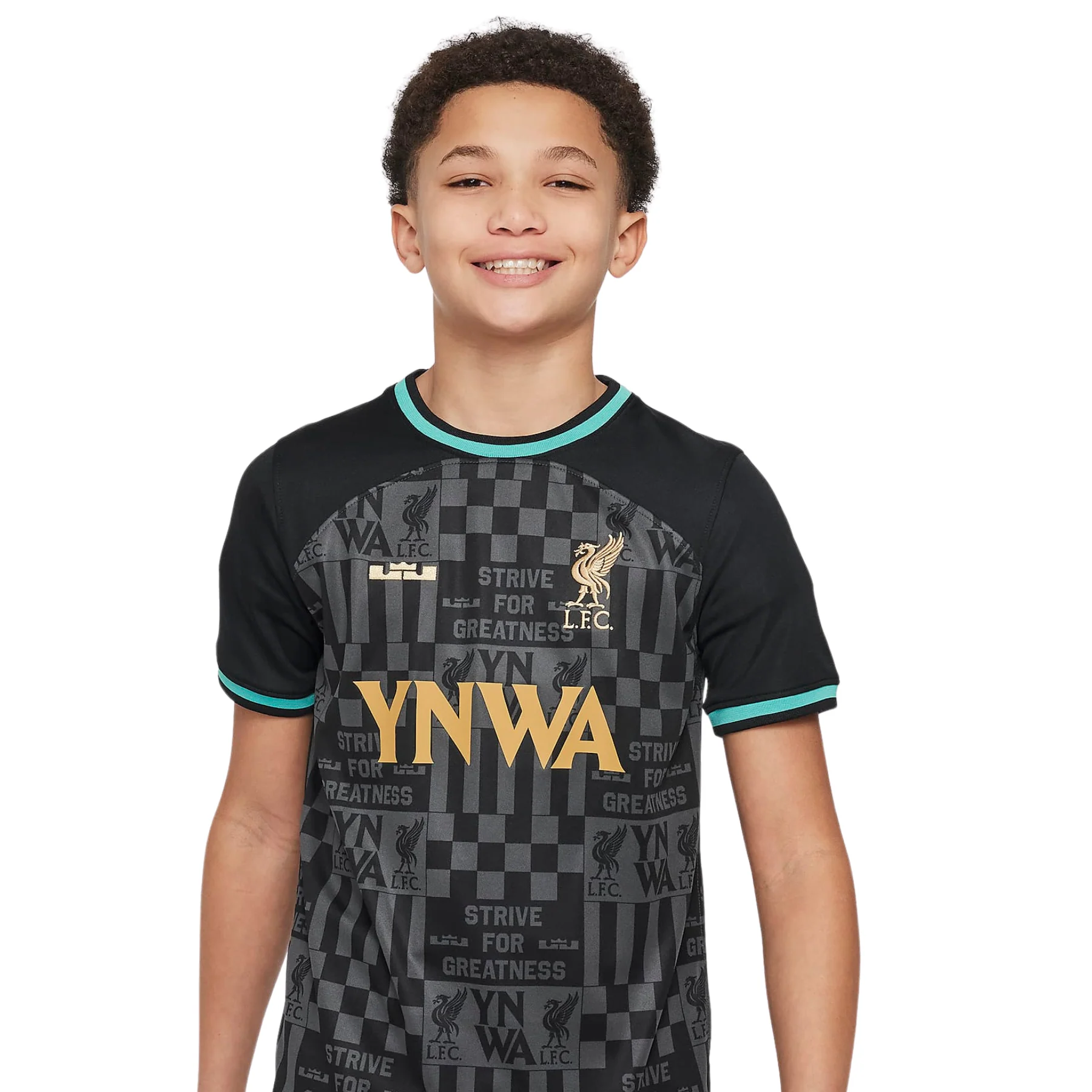 Lebron James X Liverpool FC Youth Shirt 23/24
