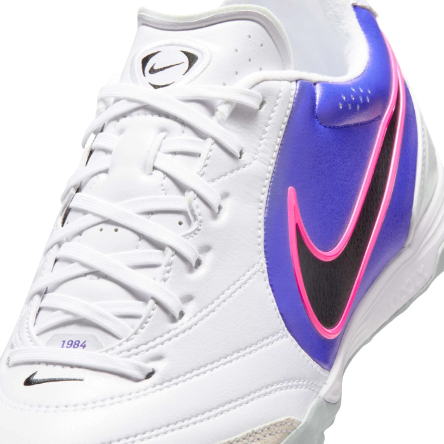 Tiempo Ligera Pro TF - White/Racer Blue/Pink Blast/Black - Image 3