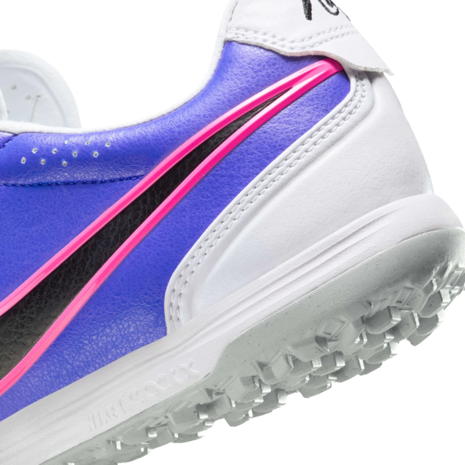 Tiempo Ligera Pro TF - White/Racer Blue/Pink Blast/Black - Image 4
