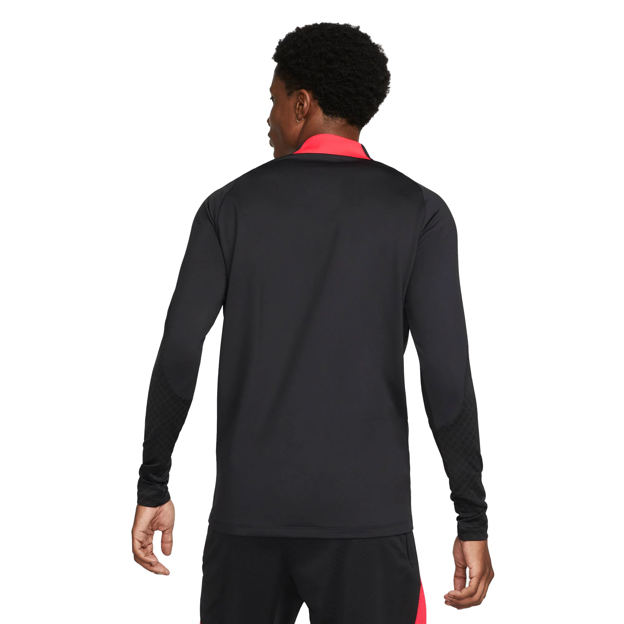 Liverpool Dri-FIT Strike Top 22/23 - Black/Siren Red - Image 2