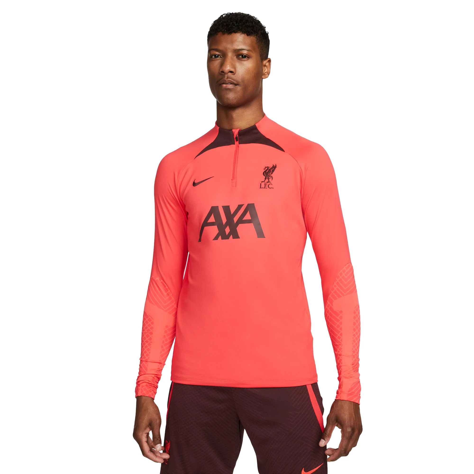 Liverpool Dri-FIT Strike Top 22/23 - Siren Red/Burgundy Crush