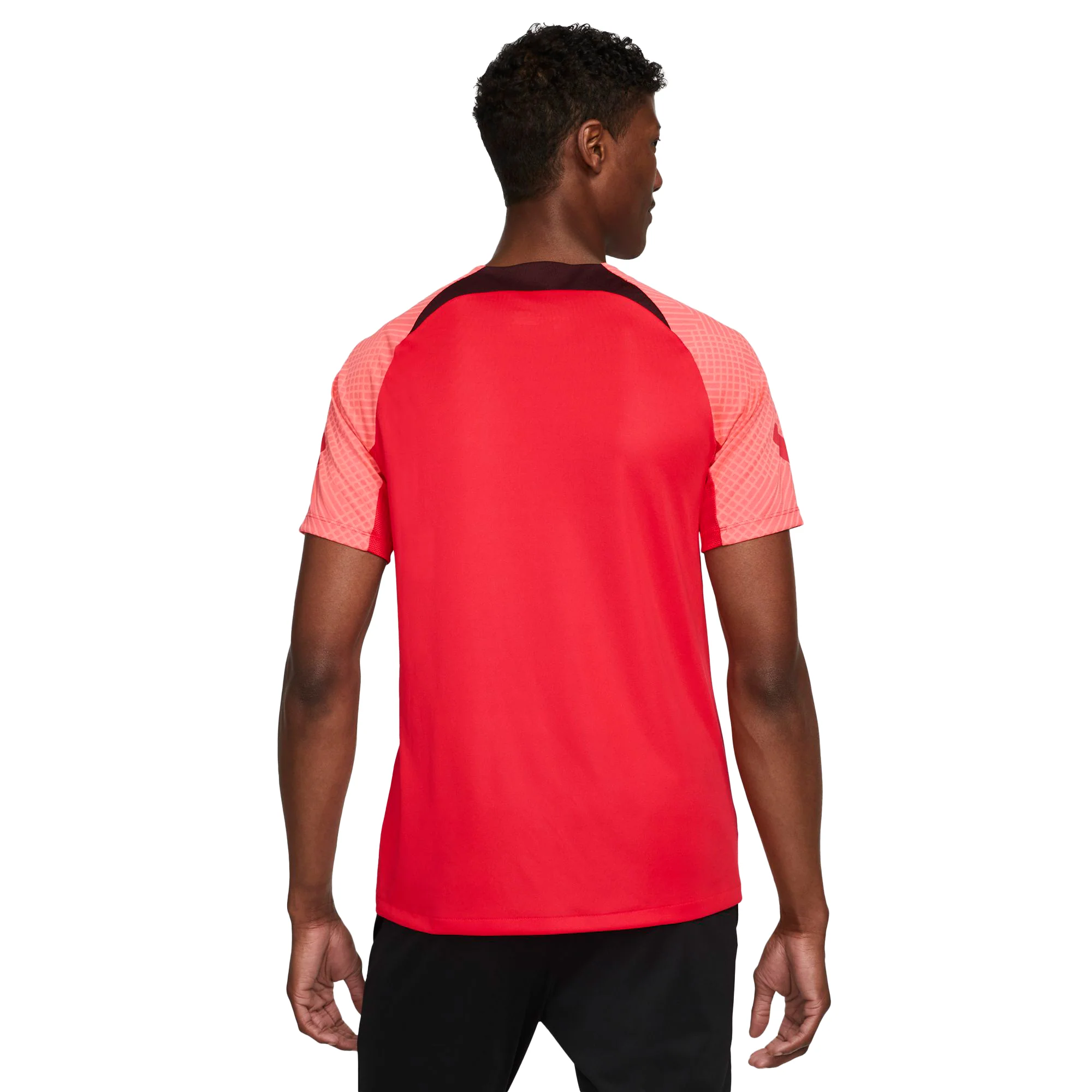 Liverpool Dri-FIT Strike t-shirt 22/23 - Siren Red/Burgundy Crush - Image 2