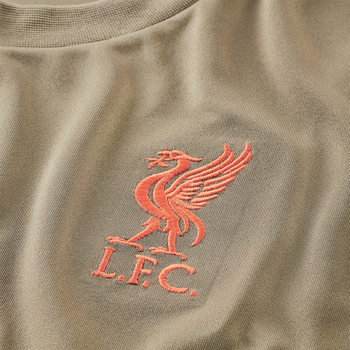 Liverpool FC Dri-FIT Strike T-Shirt Mystic Stone/Bright Crimson - Image 3