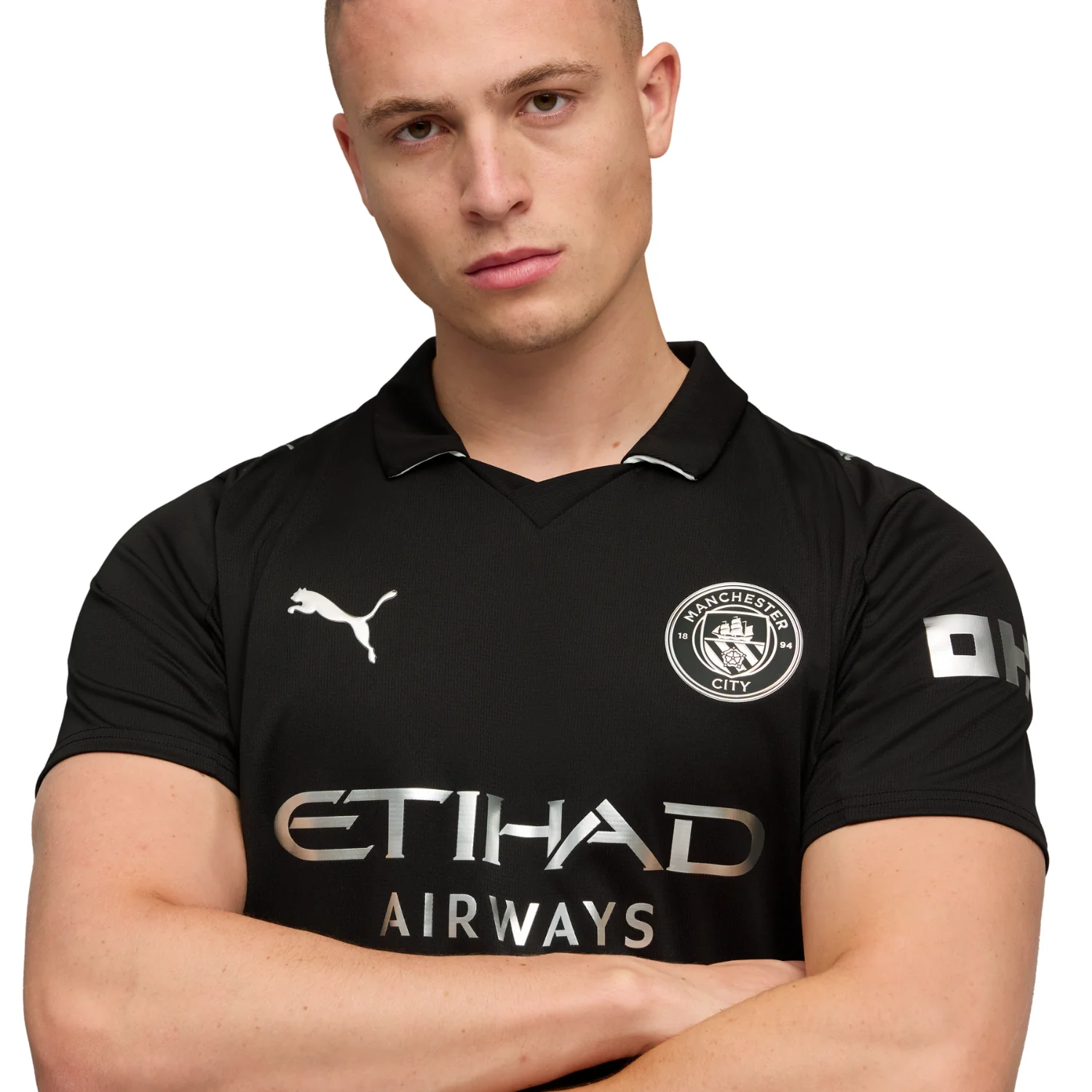 Manchester City Authentic Away Shirt 25/26 - Image 3