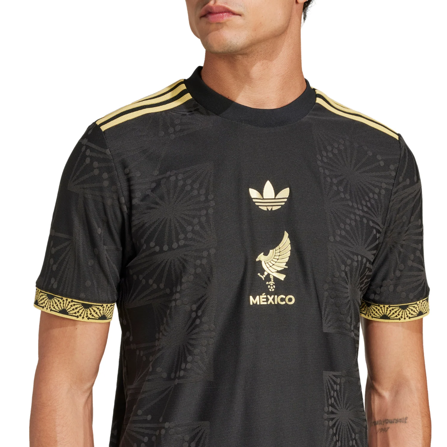 Mexico Gold Shirt 25/26 - Image 3