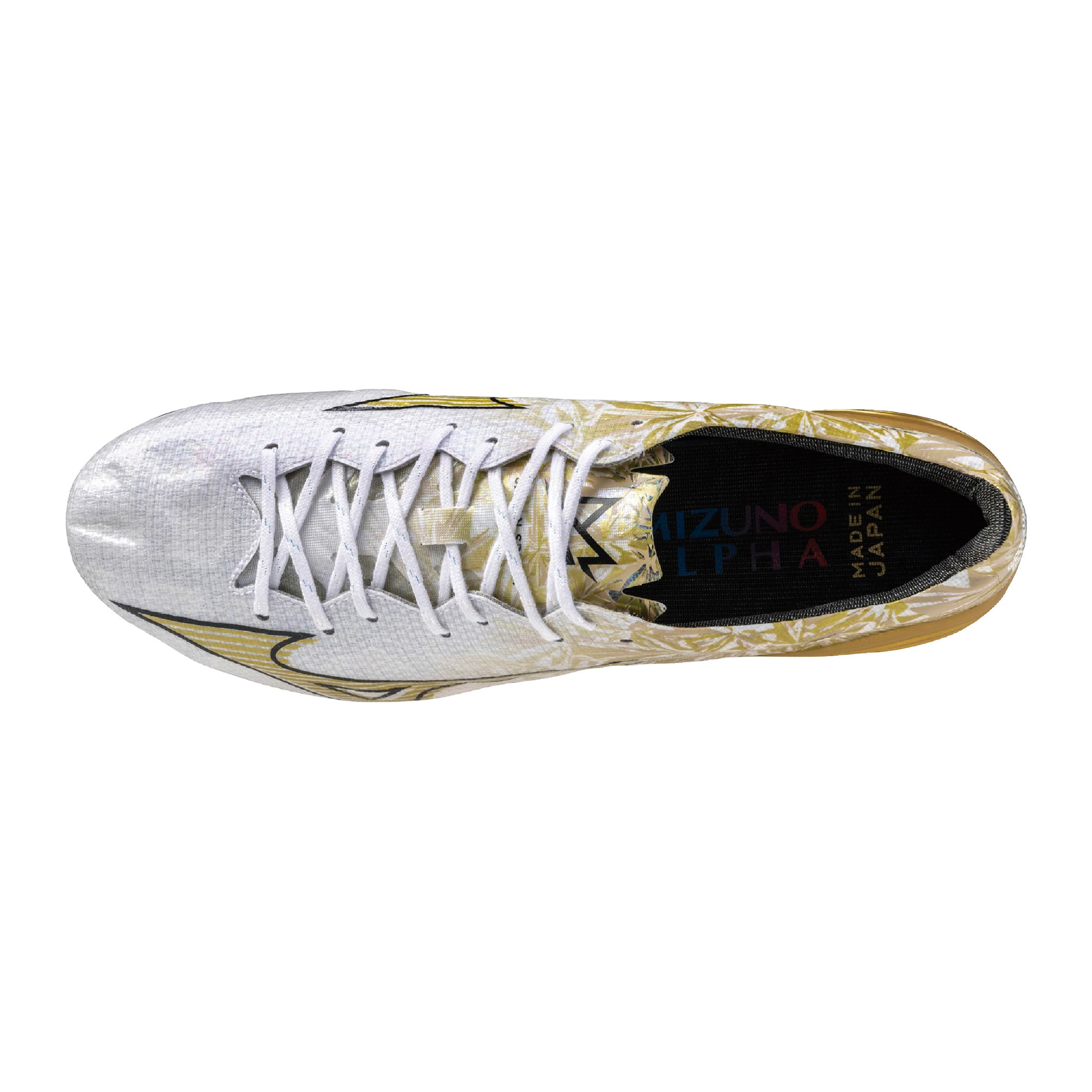 Mizuno α Japan - White/Gold/Black - Image 2