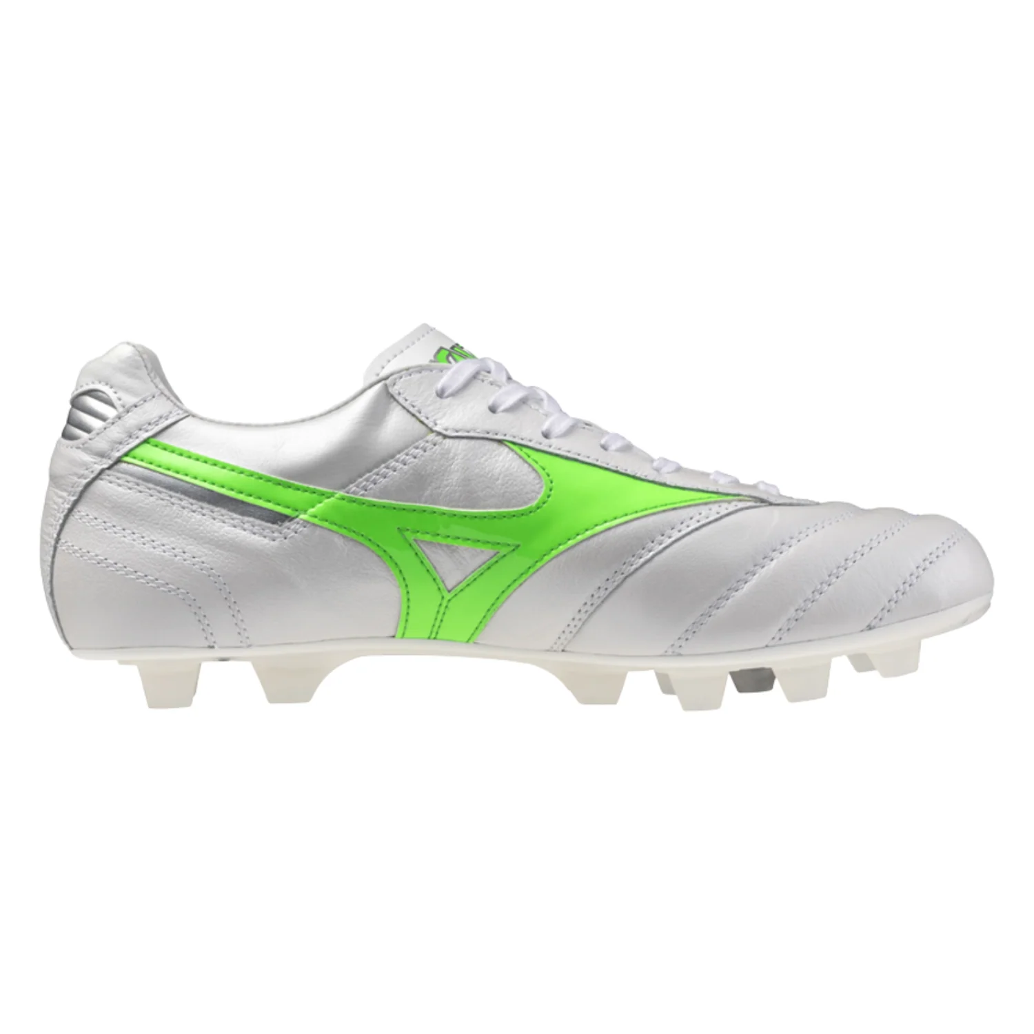 Morelia II Japan FG - White/Green - Image 2