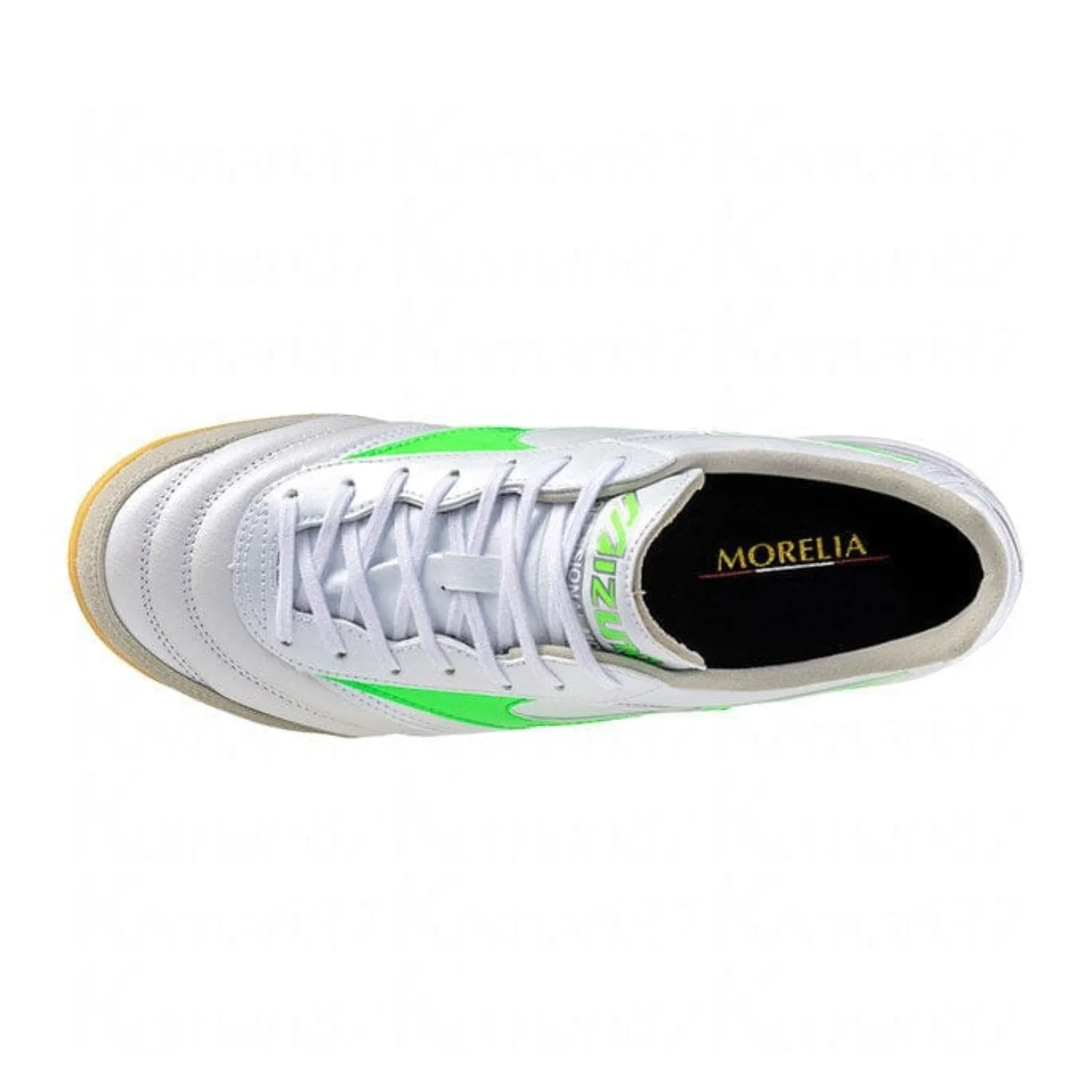 Morelia Sala Elite IN - White/Neon Green/Galaxy Silver - Image 4