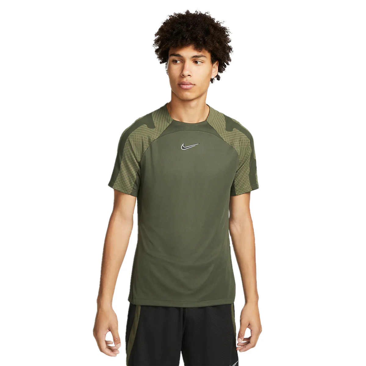 Nike Dri-FIT Strike Top - Cargo Khaki/White