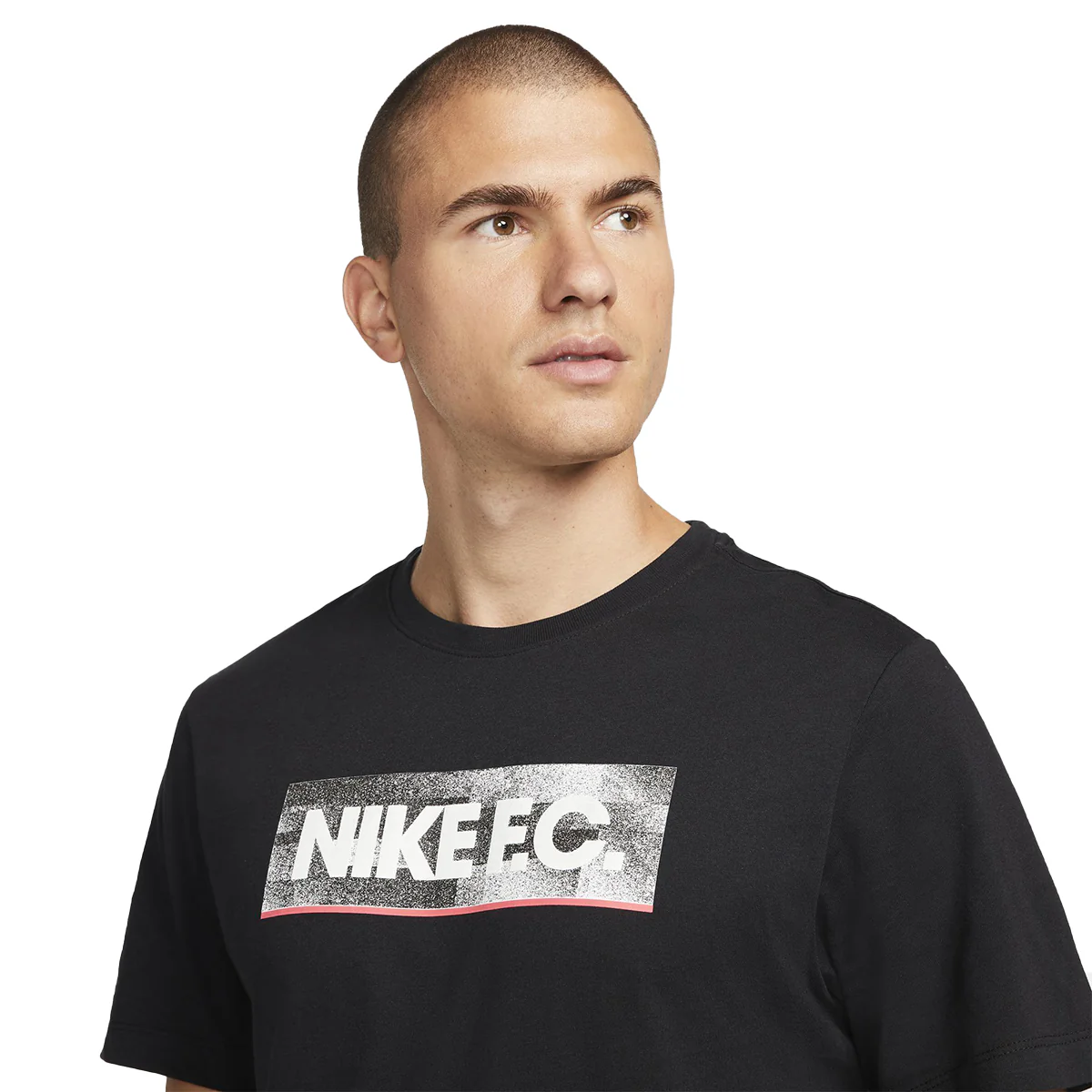 Nike FC Tee Seasonal Block Black - Image 3