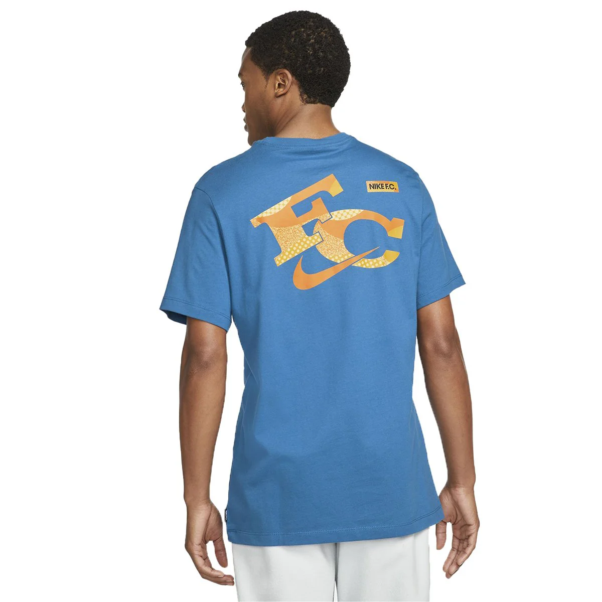 Nike FC Tee Seasonal Graphic Marina Blue - Image 2