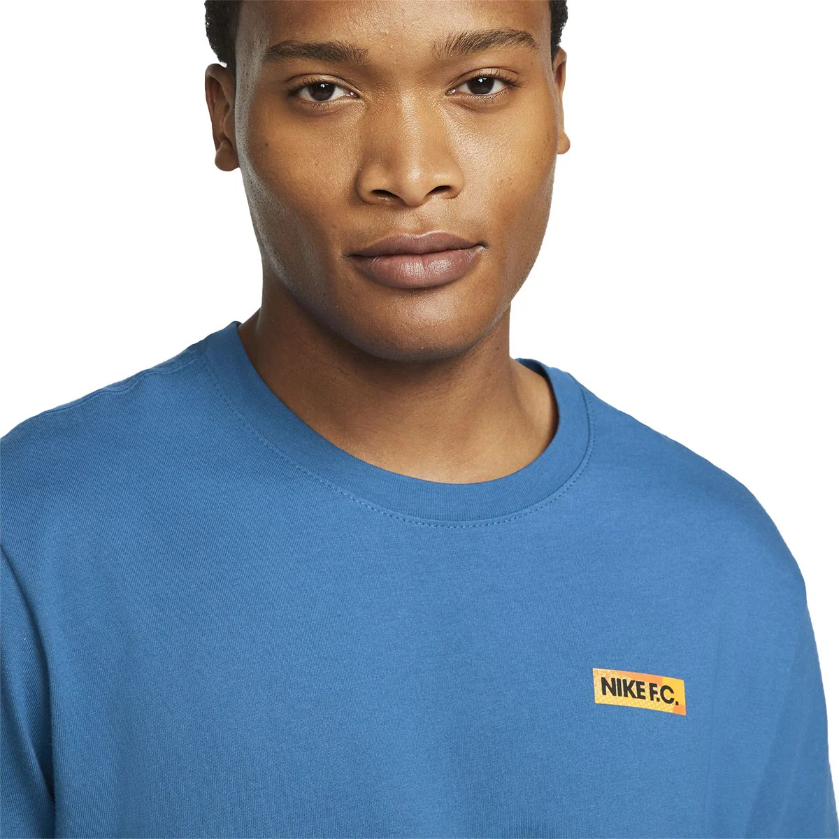 Nike FC Tee Seasonal Graphic Marina Blue - Image 3