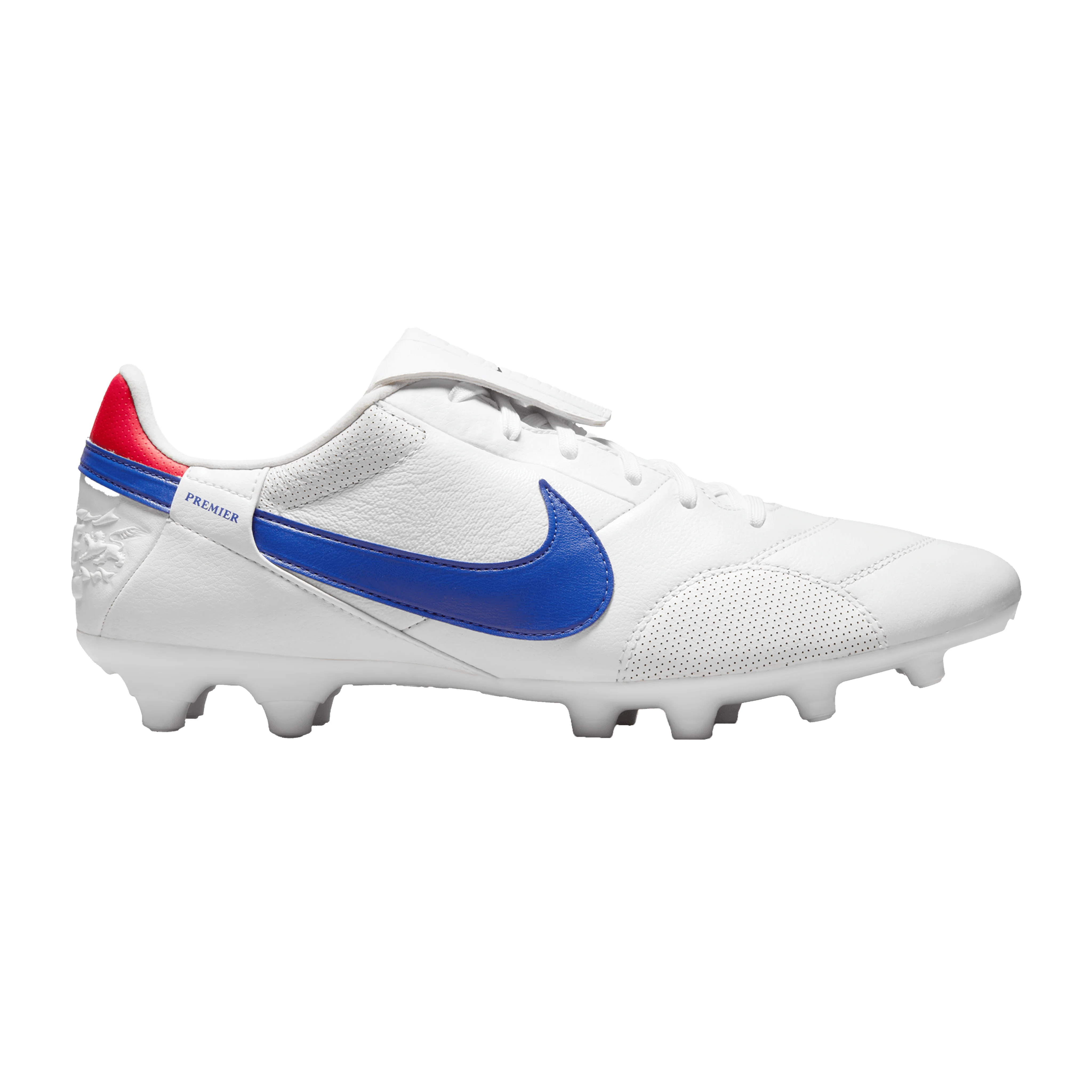 Nike Premier III FG - White/Game Royal/University Red
