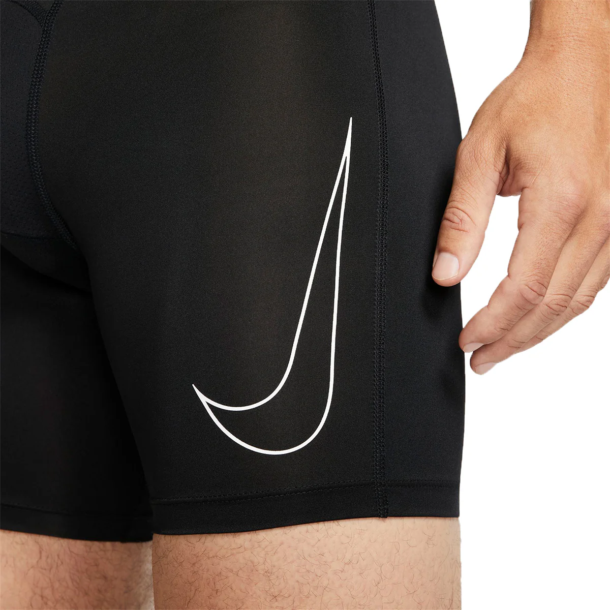 Pro Dri-Fit Shorts Black/White - Image 2