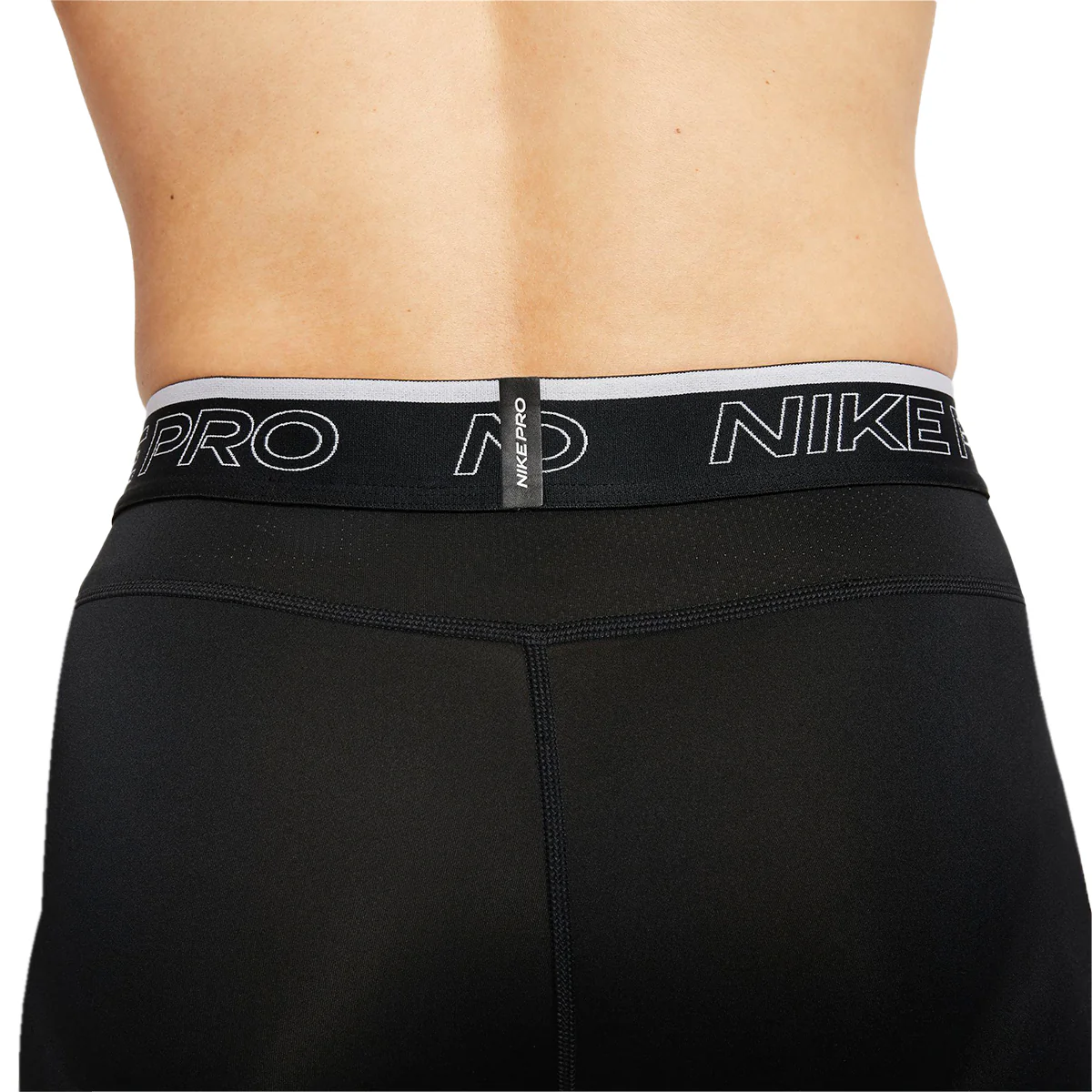Pro Dri-Fit Shorts Black/White - Image 3
