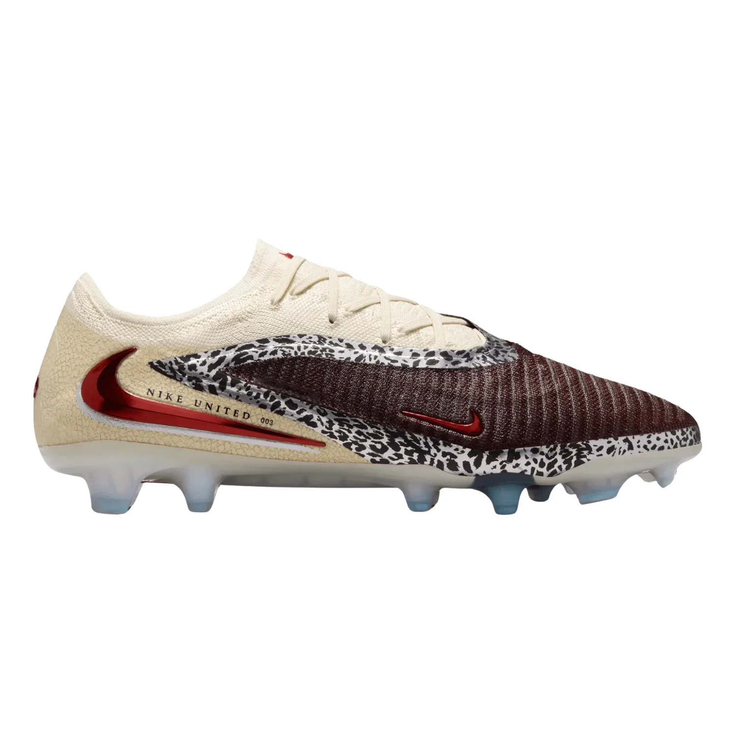 Phantom 6 Low Elite FG NU 3 - Burgundy Crush/Fossil/University Red