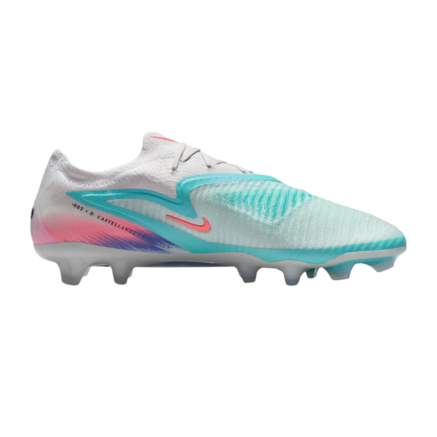 Phantom 6 Low Elite FG NU 2 - Pistachio Frost/Hyper Orange - Image 2