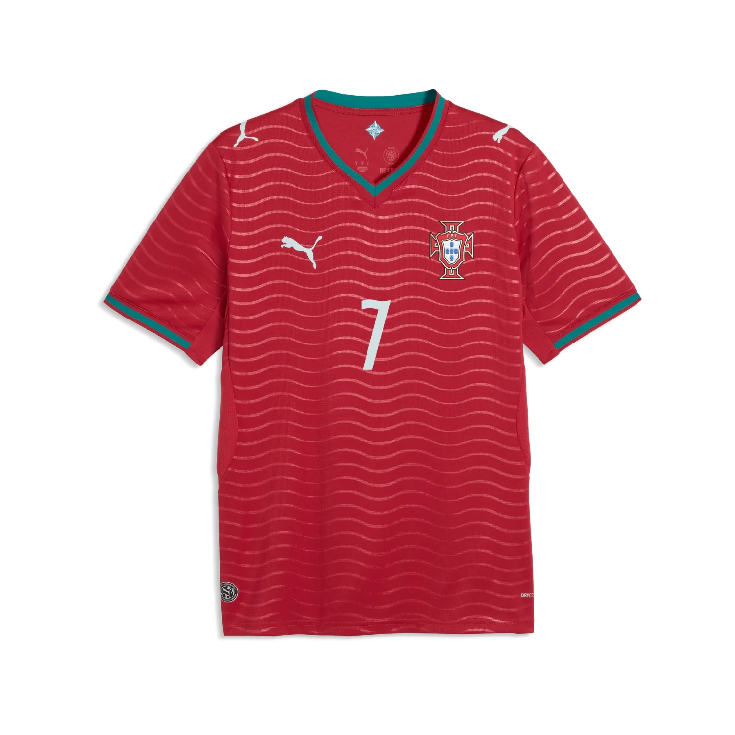 Portugal Youth Stadium Home Shirt 26 - Ronaldo 7