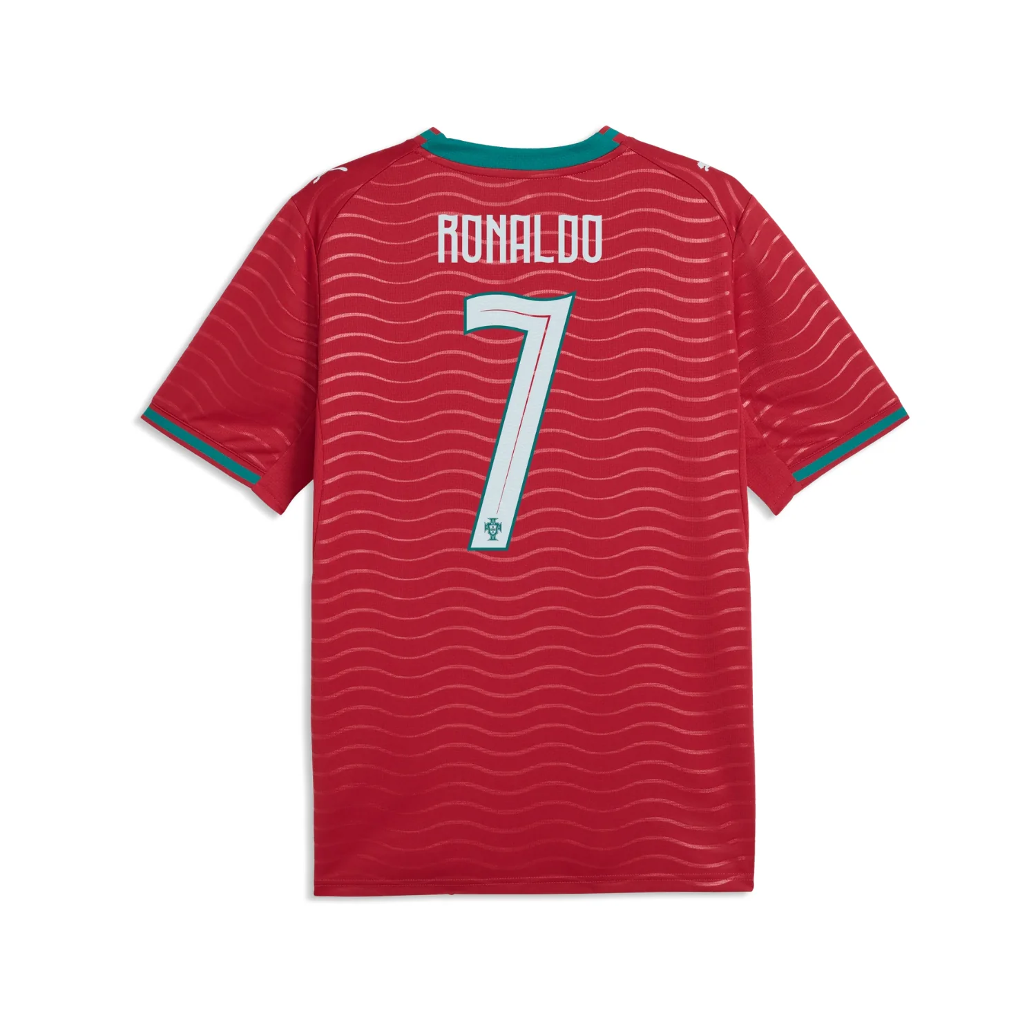 Portugal Youth Stadium Home Shirt 26 - Ronaldo 7 - Image 2