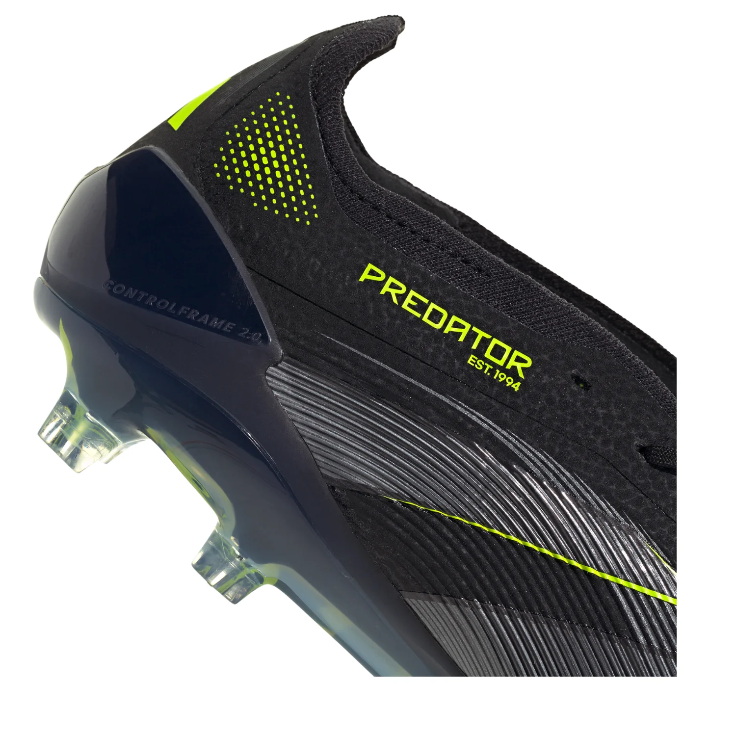 Predator Elite FT FG - Core Black/Carbon/Lucid Lemon - Image 4