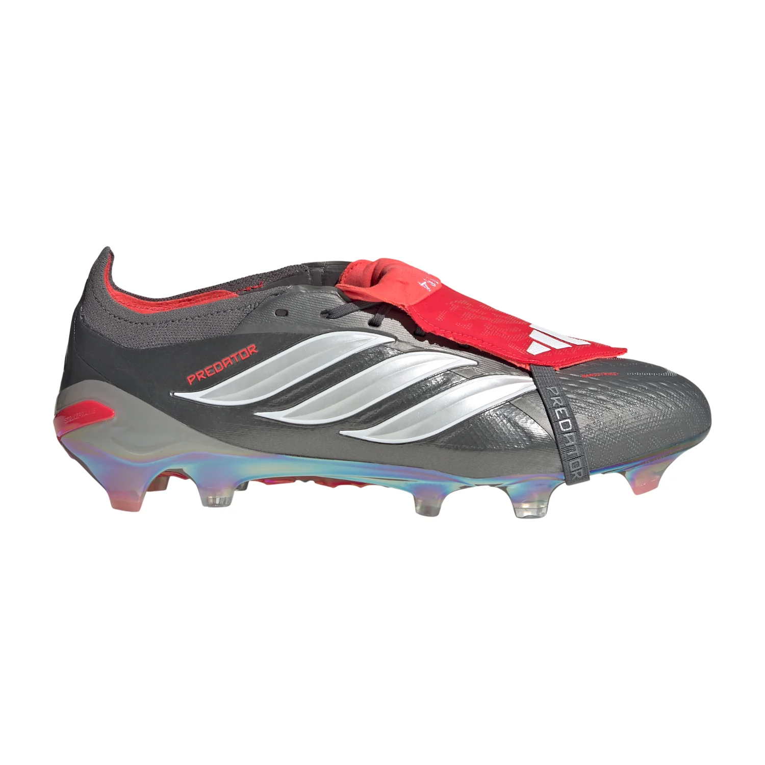 Predator Elite FT FG - Iron Metal/White Metal/Lucid Red
