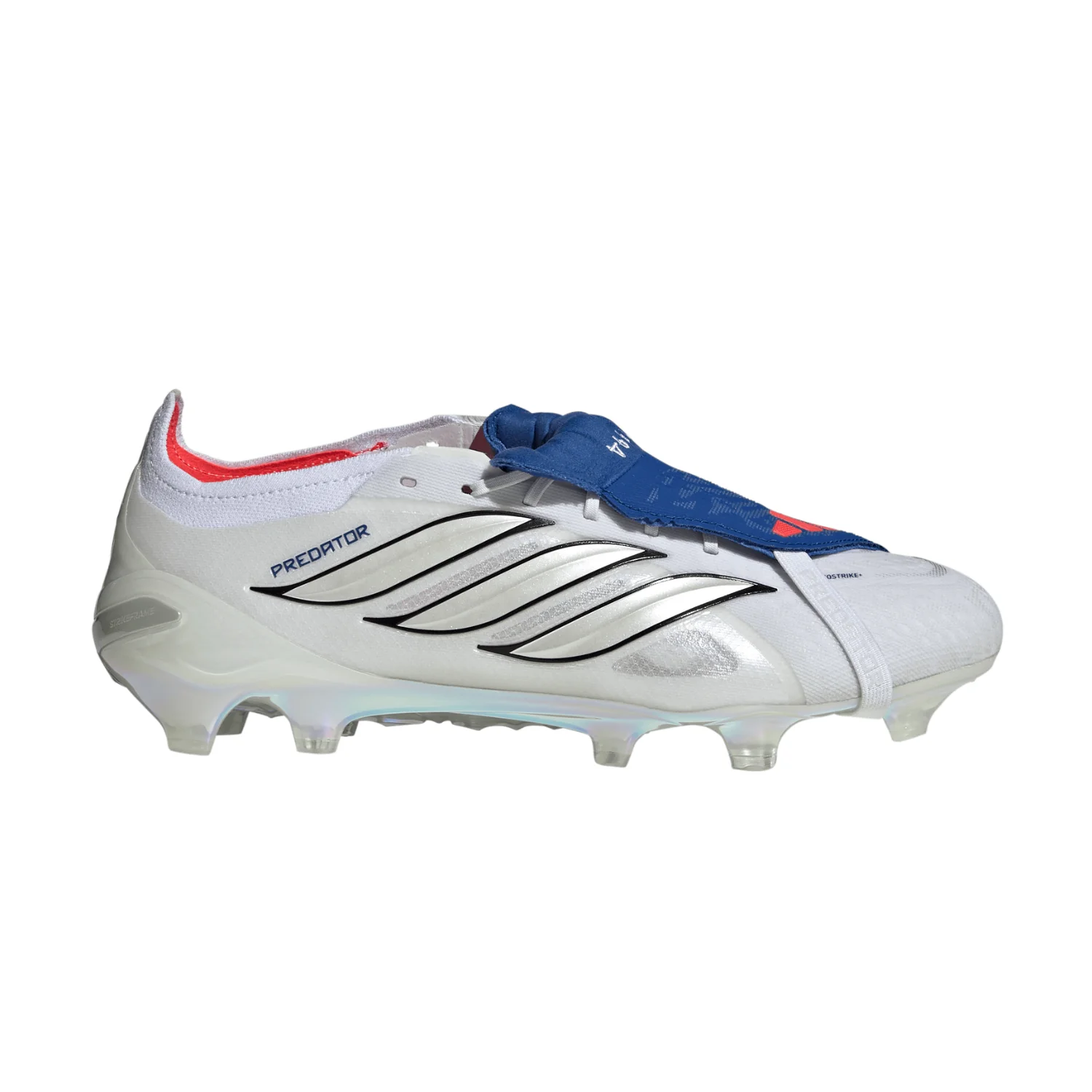 Predator Elite FT FG JB - Footwear White/Zero Metallic/Team Royal Blue