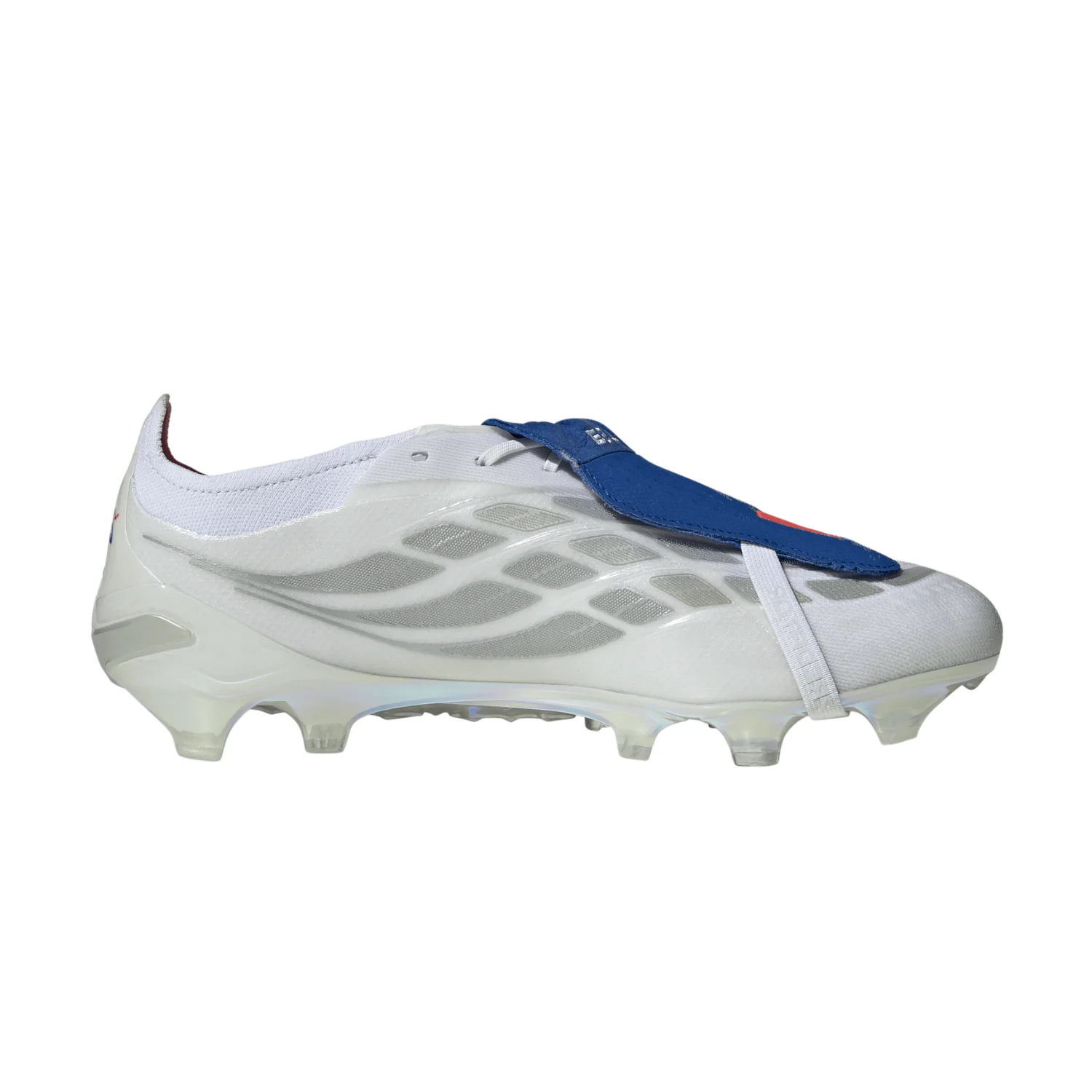 Predator Elite FT FG JB - Footwear White/Zero Metallic/Team Royal Blue - Image 2