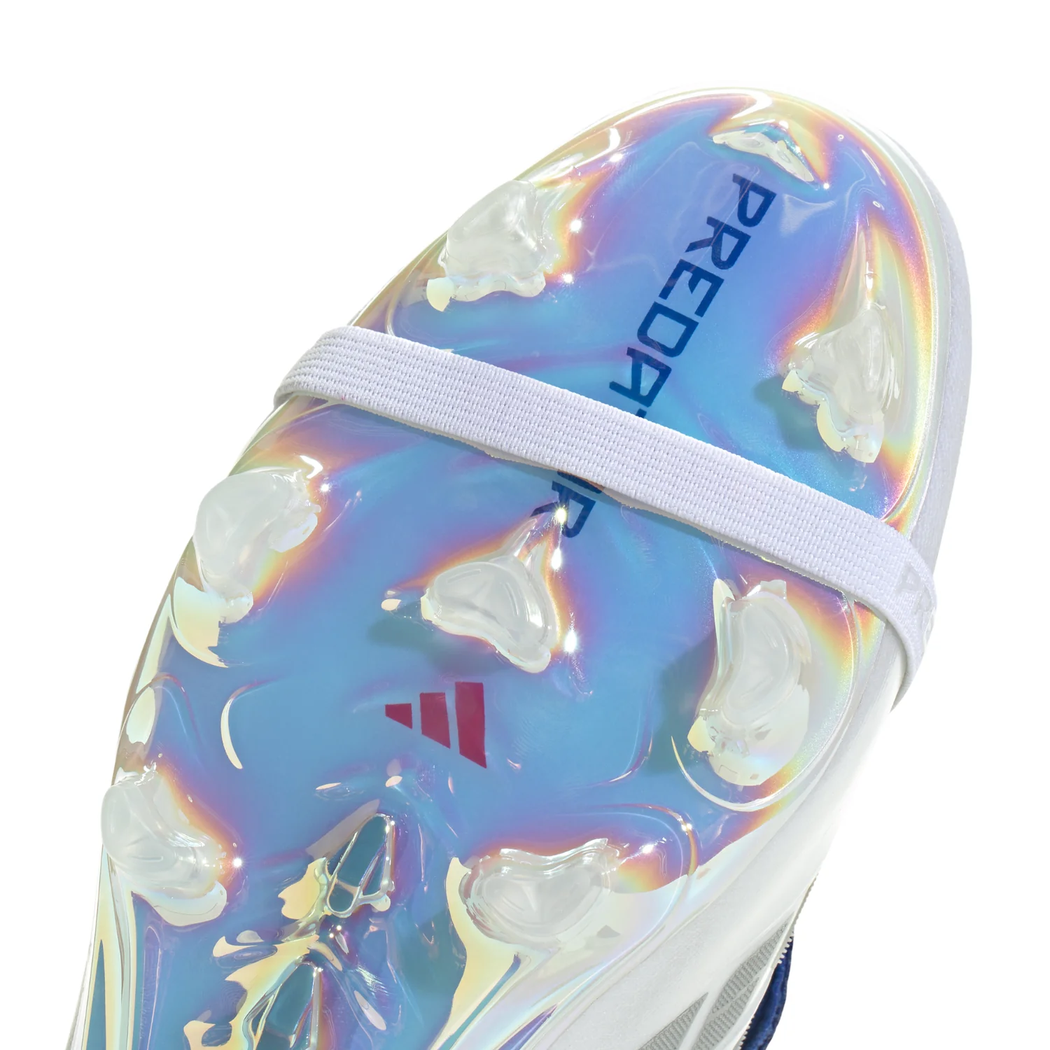 Predator Elite FT FG JB - Footwear White/Zero Metallic/Team Royal Blue - Image 3