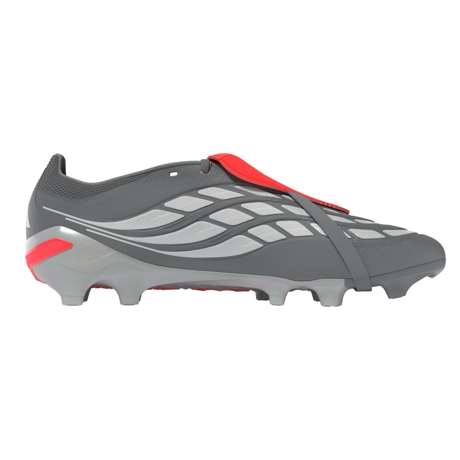 Predator League FT FG - Iron Metal/White Metal/Lucid Red - Image 2