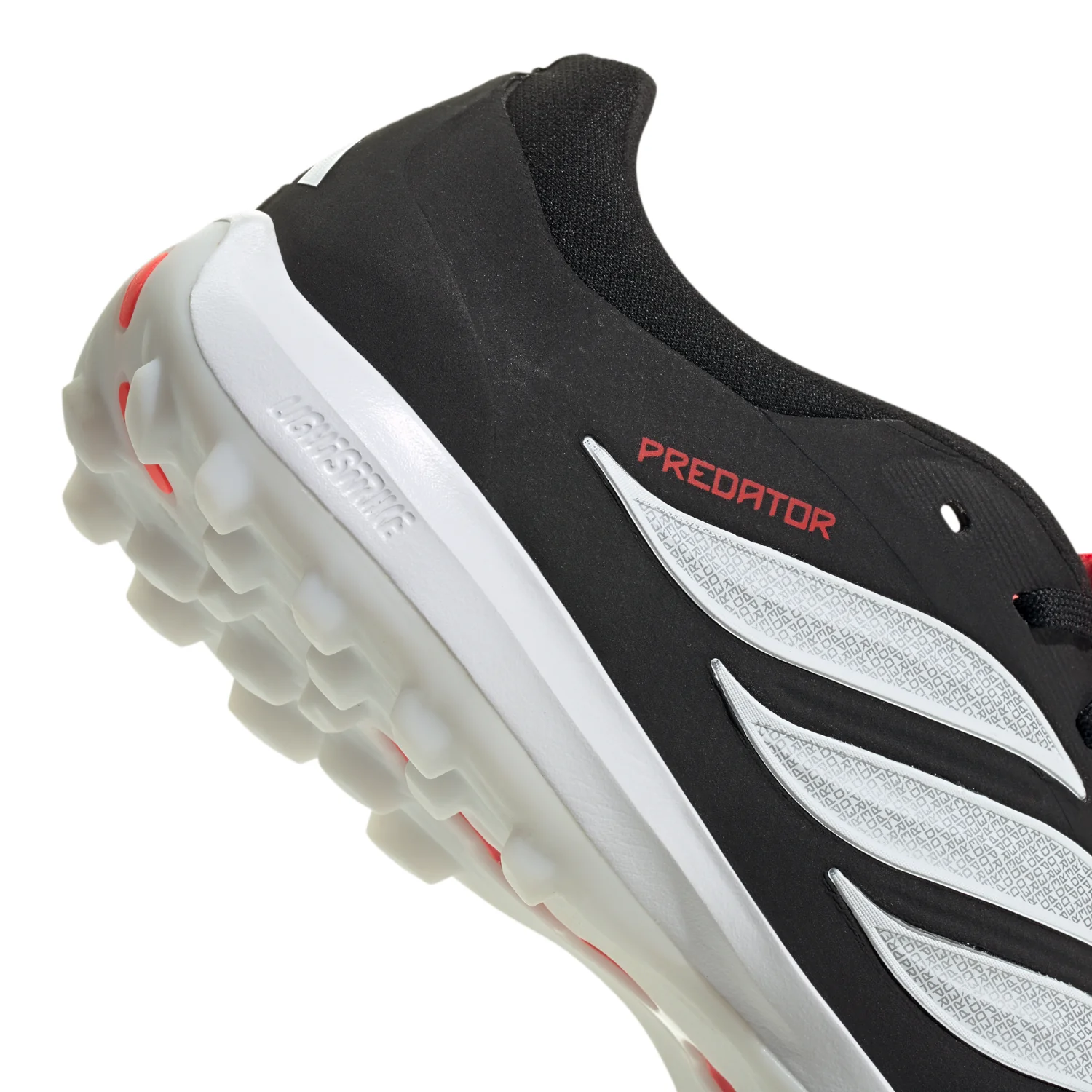 Predator Pro FT TF - Core Black/Footwear White/Lucid Red - Image 3