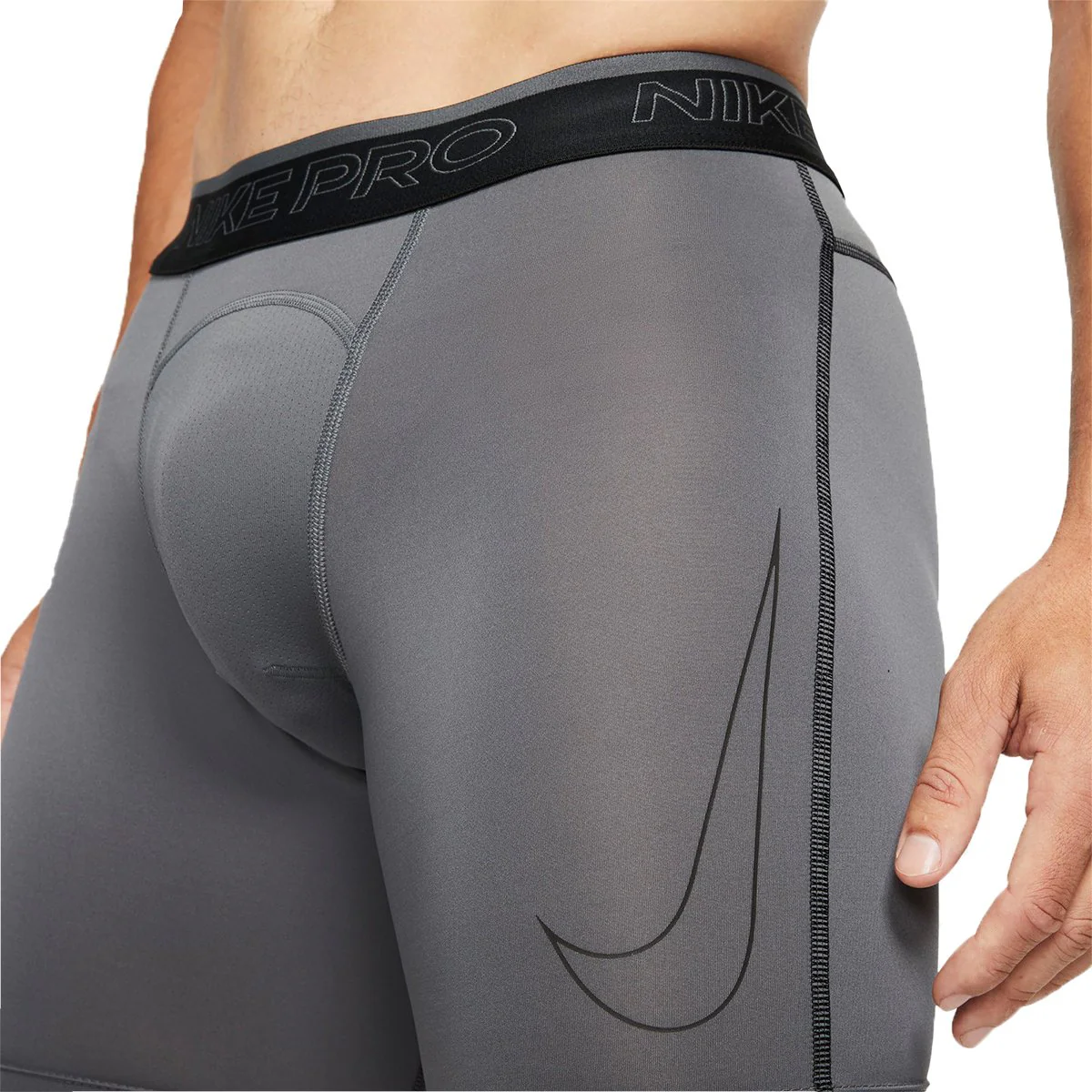 Pro Dri-Fit Shorts Iron Grey/Black - Image 3