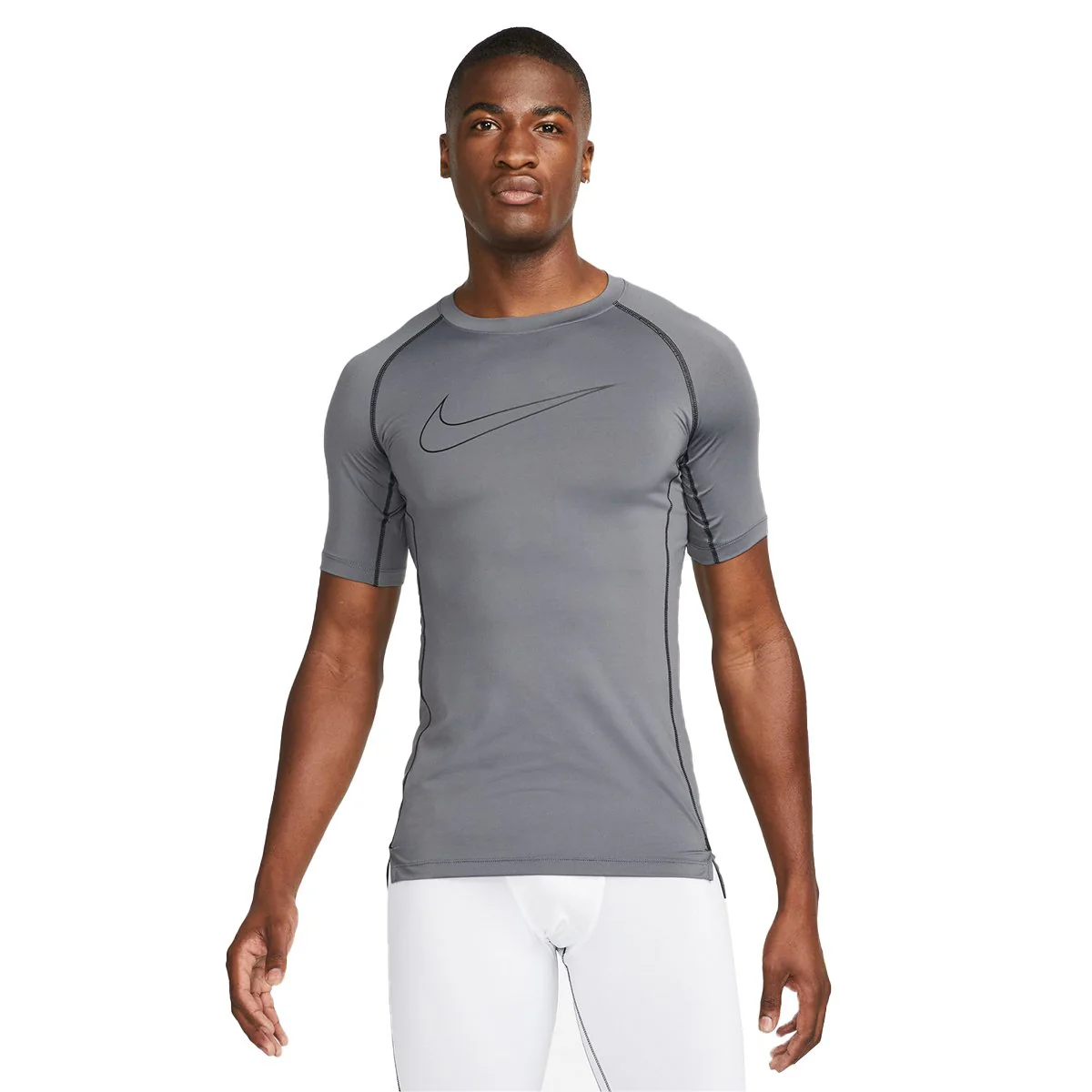 Pro Dri-Fit Tight Top SS Iron Grey/Black