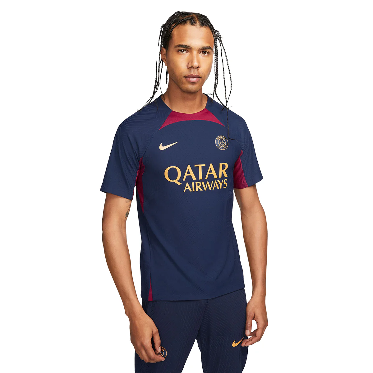 PSG Dri-FIT Strike Top - Blackened Blue/Team Red
