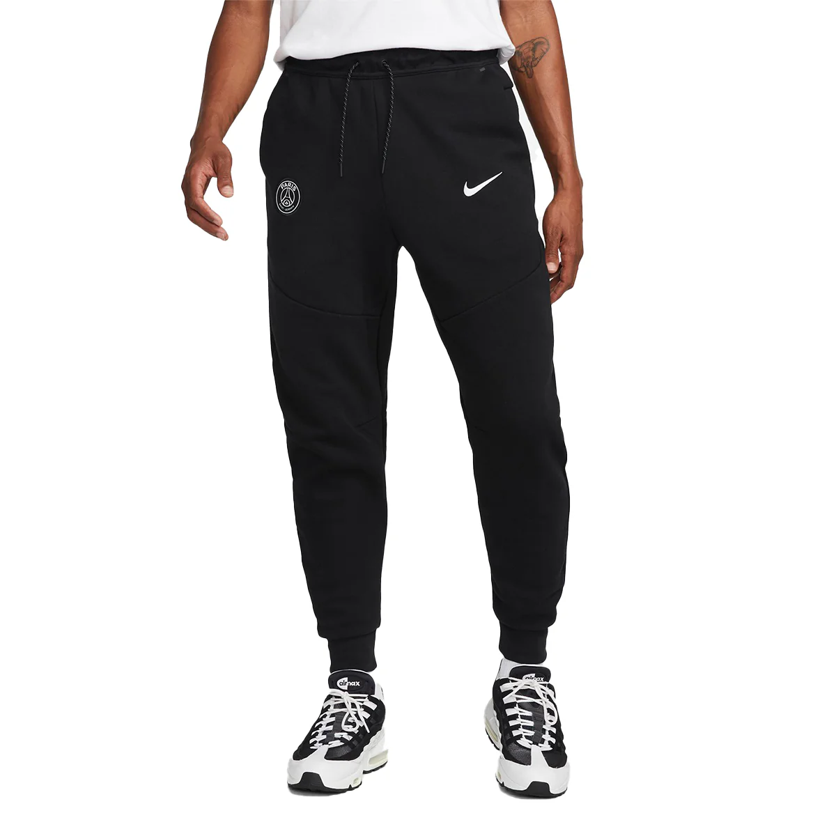 PSG Tech Fleece Jogger Champions League - Black/White