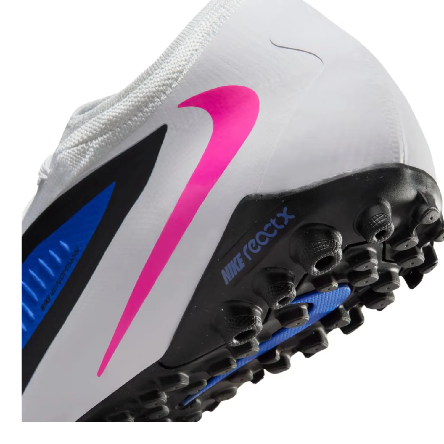 ReactX Phantom 6 Low Pro TF - Racer Blue/Pink Blast/White - Image 4