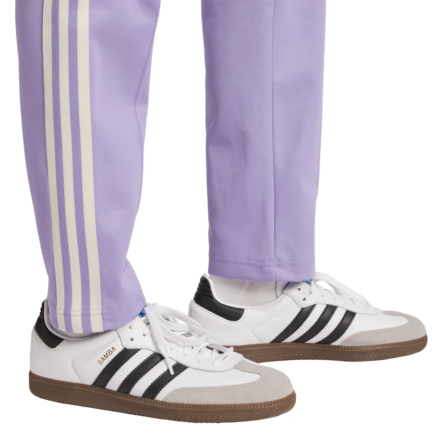 Real Madrid Track Pants 24/25 - Magic Lilac/Wonder White - Image 4