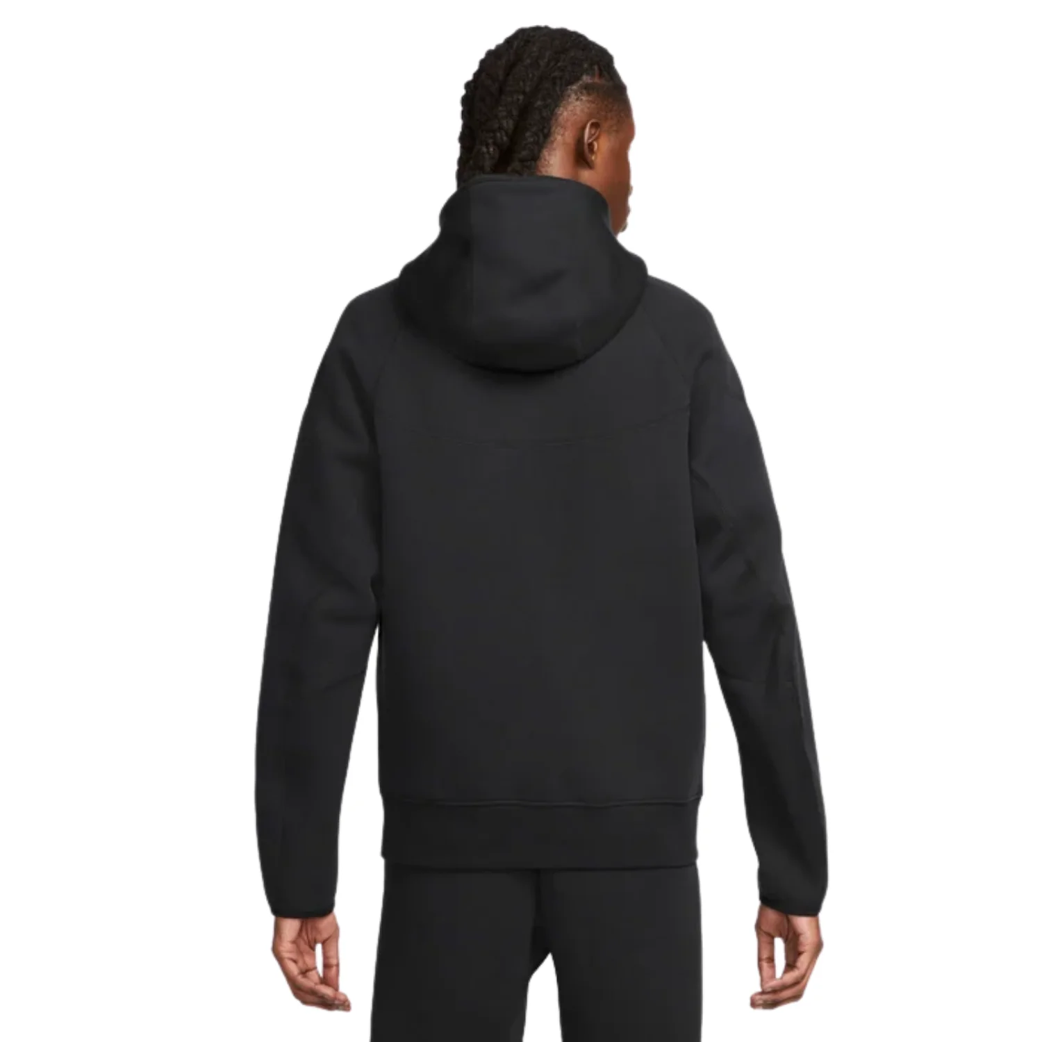 Tech Fleece Windrunner Hoodie - Black/Black - Image 2