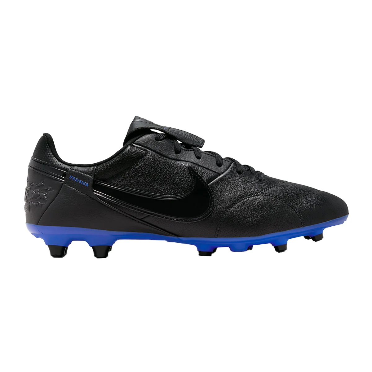 The Nike Premier III FG - Black/Black/Hyper Royal