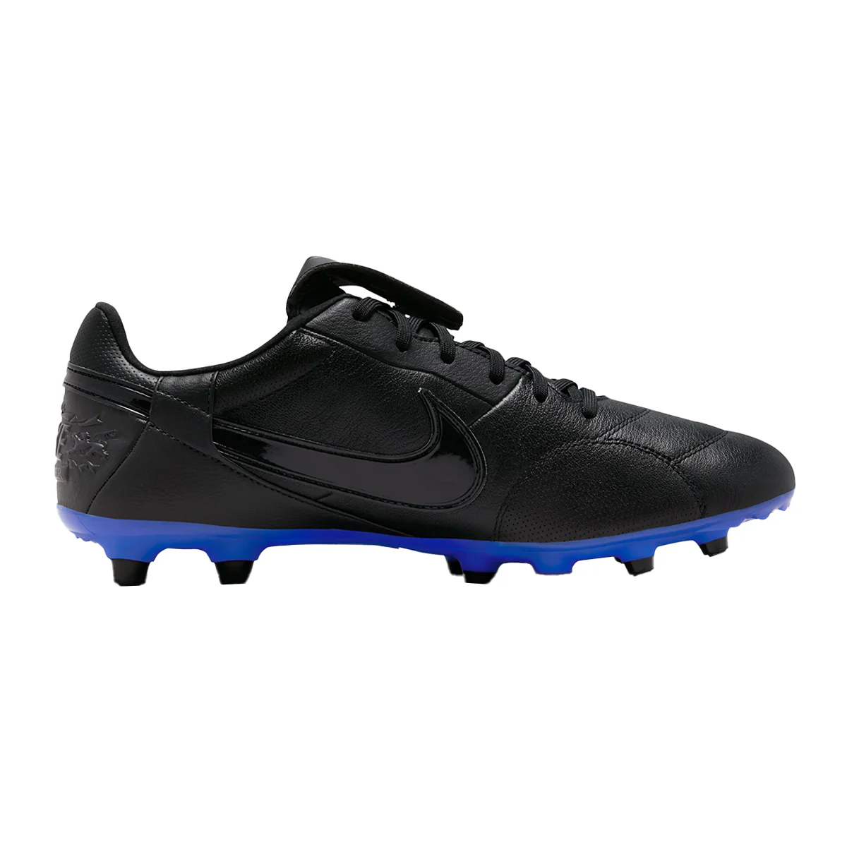 The Nike Premier III FG - Black/Black/Hyper Royal - Image 2