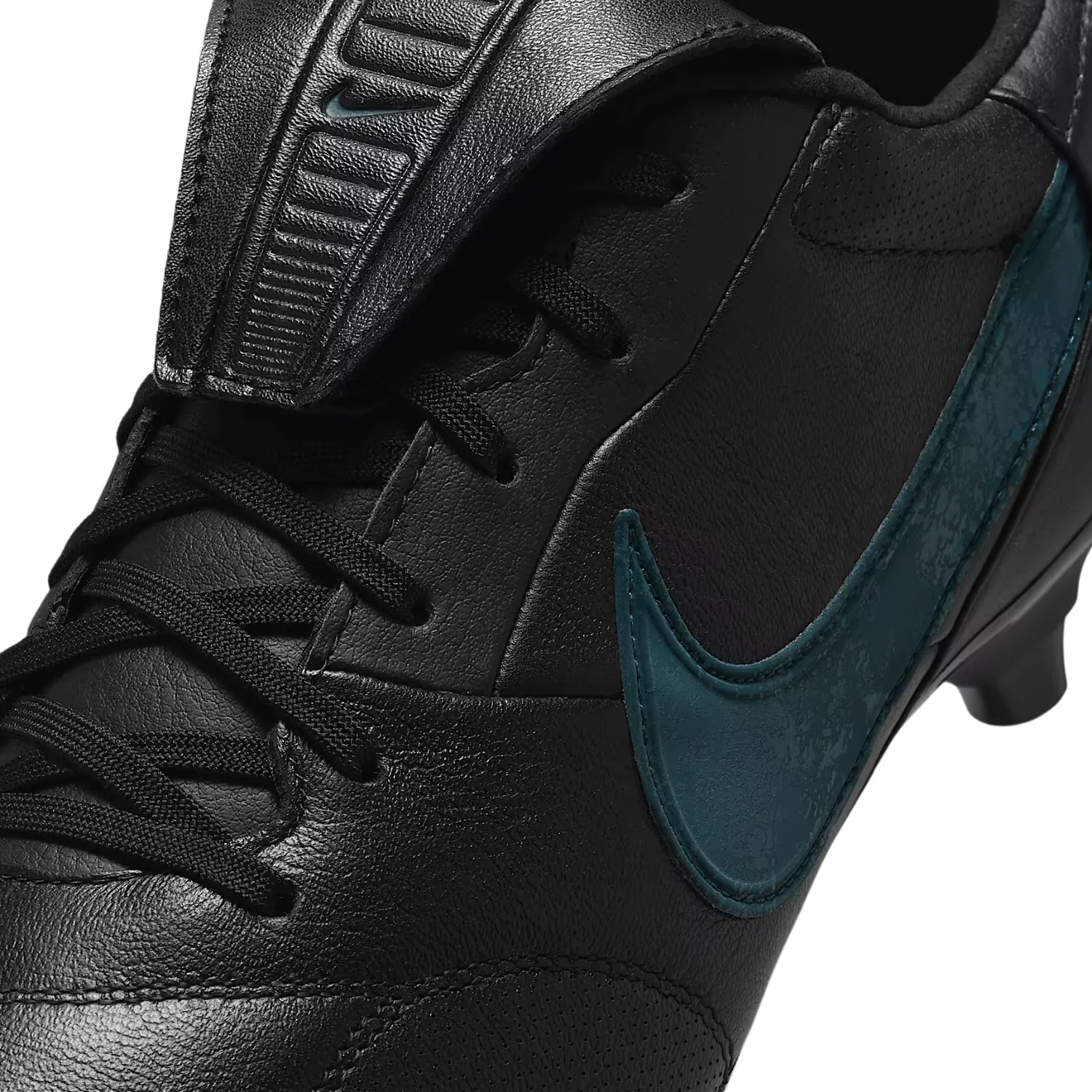 The Nike Premier III FG - Black/Black/Deep Jungle - Image 4