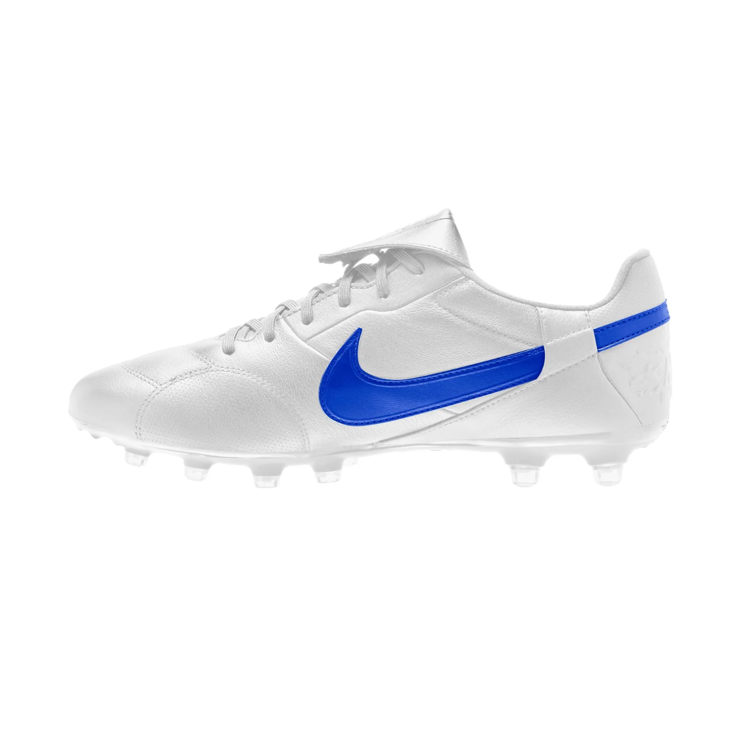 The Nike Premier III FG - White/Signal Blue - Image 2