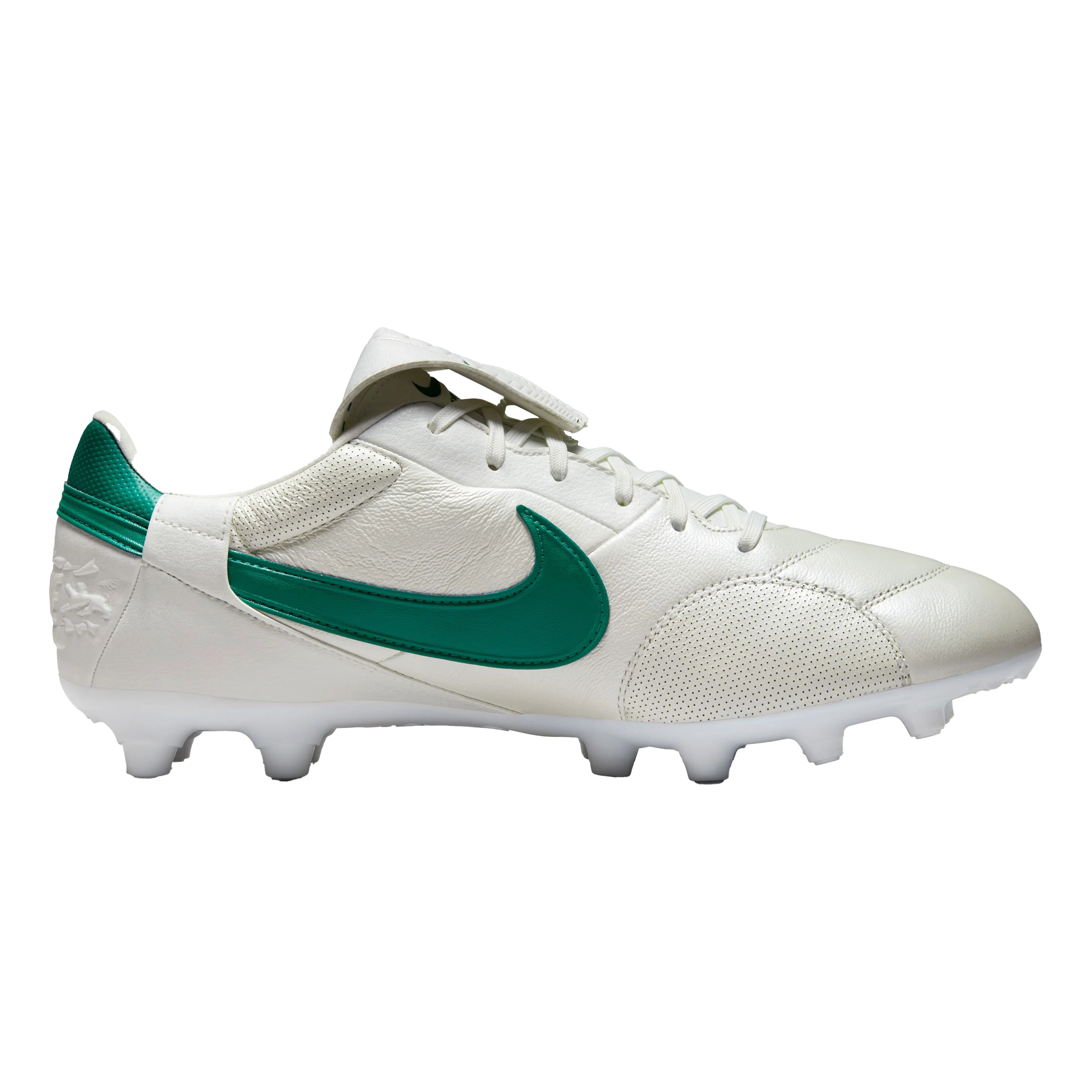 The Nike Premier III FG - Metallic Summit White/Mystic Green - Image 2
