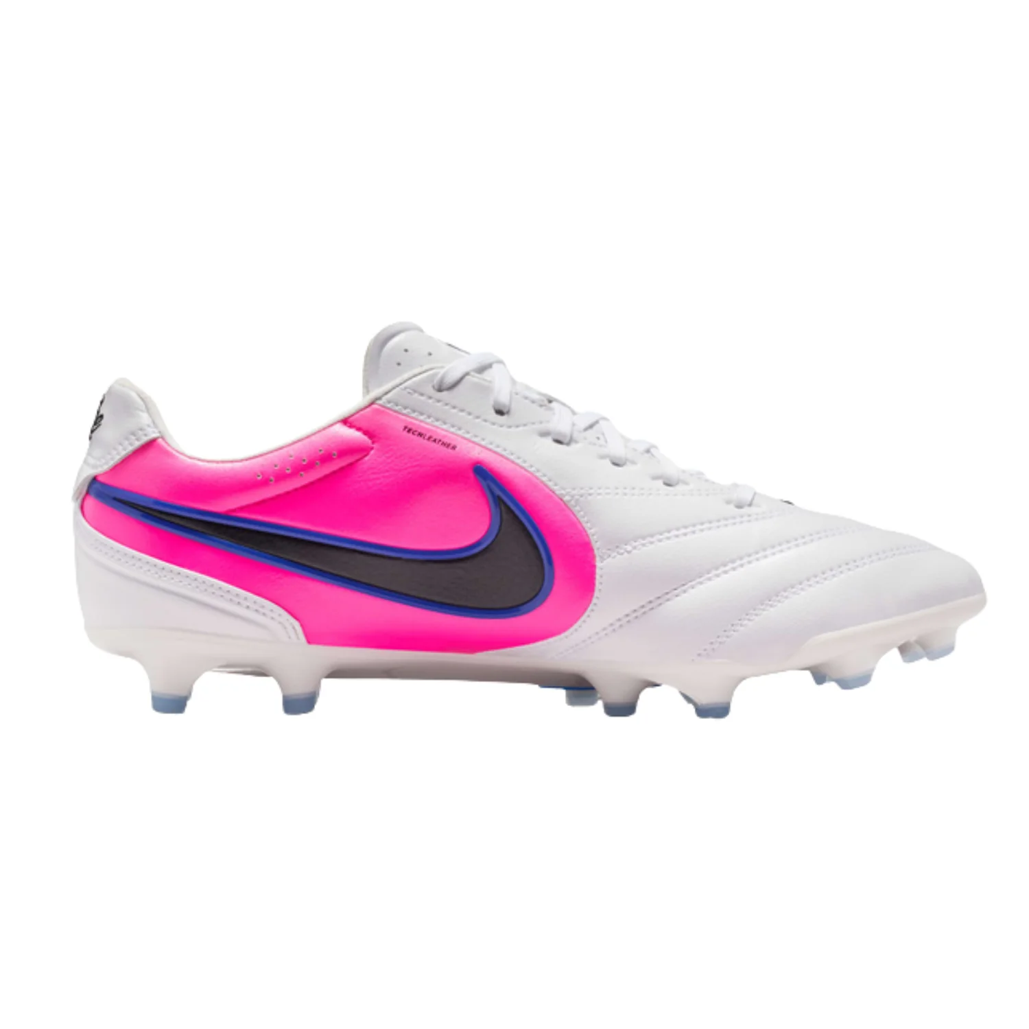 Tiempo Ligera Pro FG - White/Racer Blue/Pink Blast/Black - Image 2