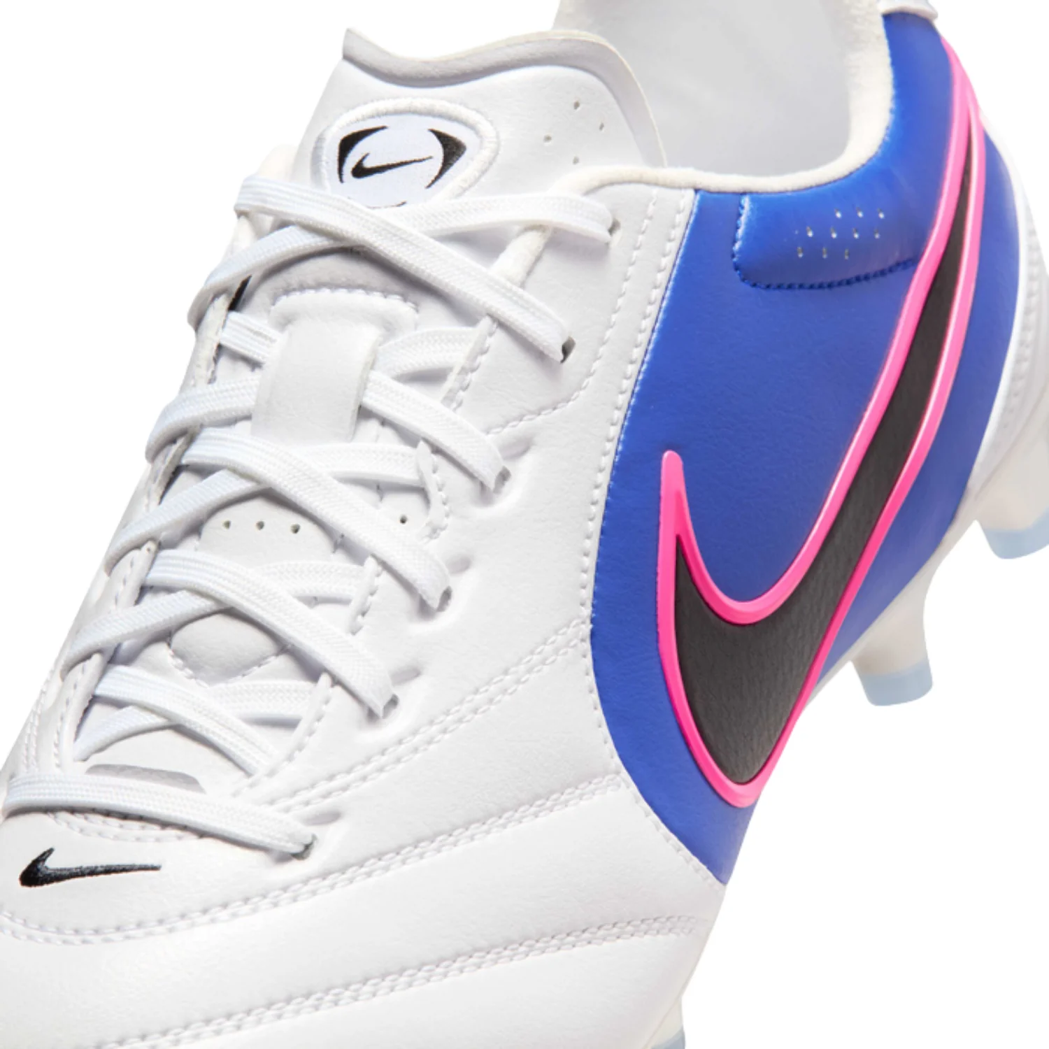 Tiempo Ligera Pro FG - White/Racer Blue/Pink Blast/Black - Image 3