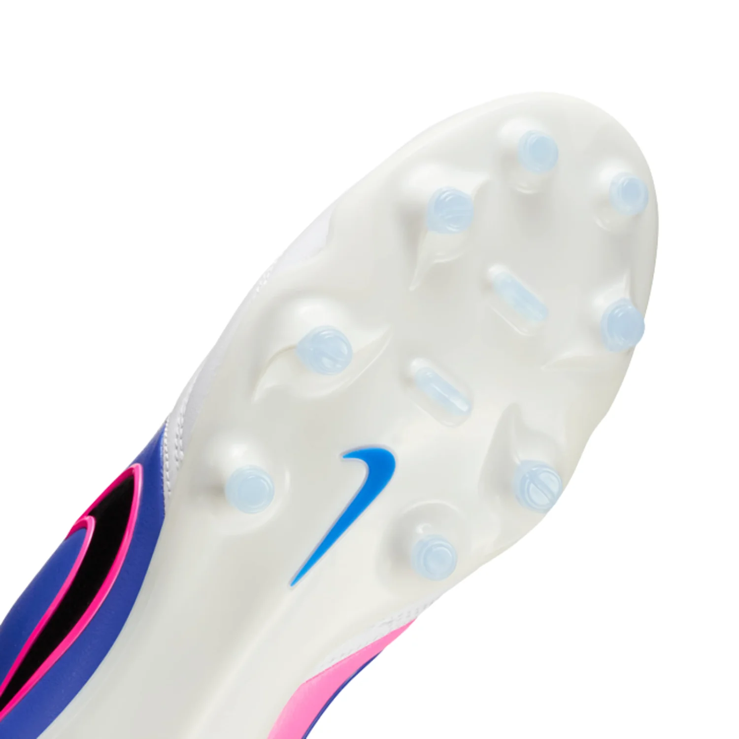 Tiempo Ligera Pro FG - White/Racer Blue/Pink Blast/Black - Image 4