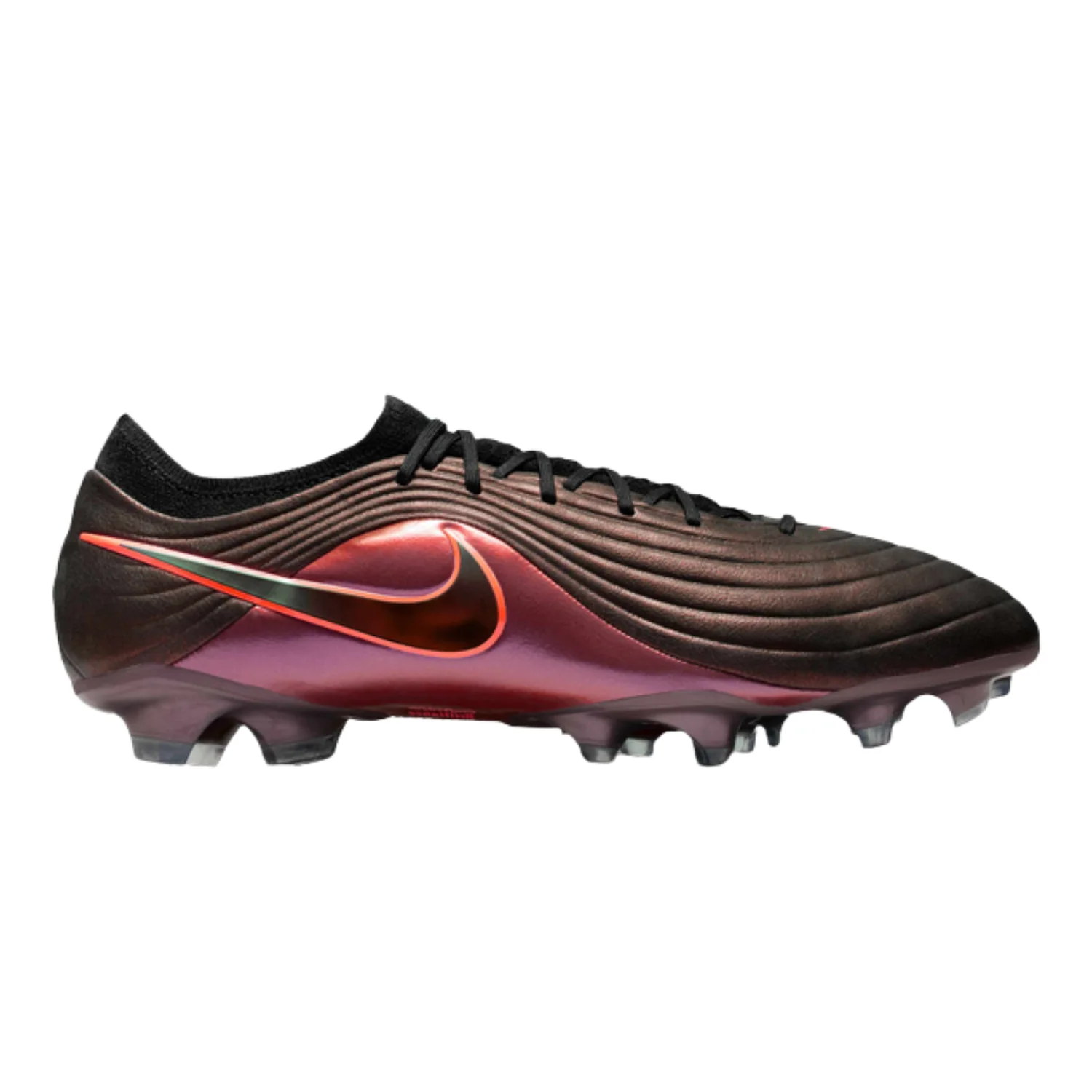 Tiempo Maestro Elite FG LV8 - Black/Hyper Crimson/Laser Orange - Image 2