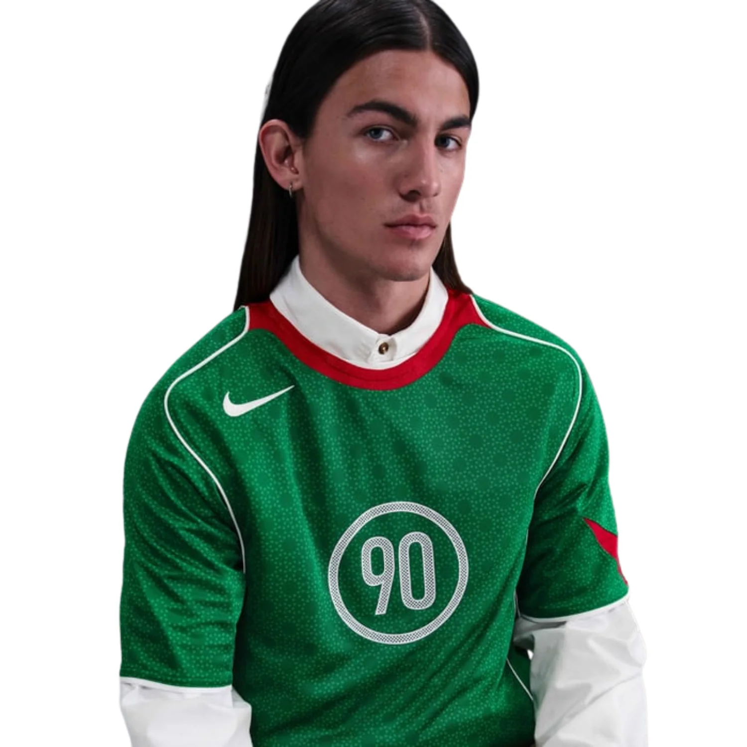 Total 90 Shirt - Classic Green/Sport Red/White/White - Image 3