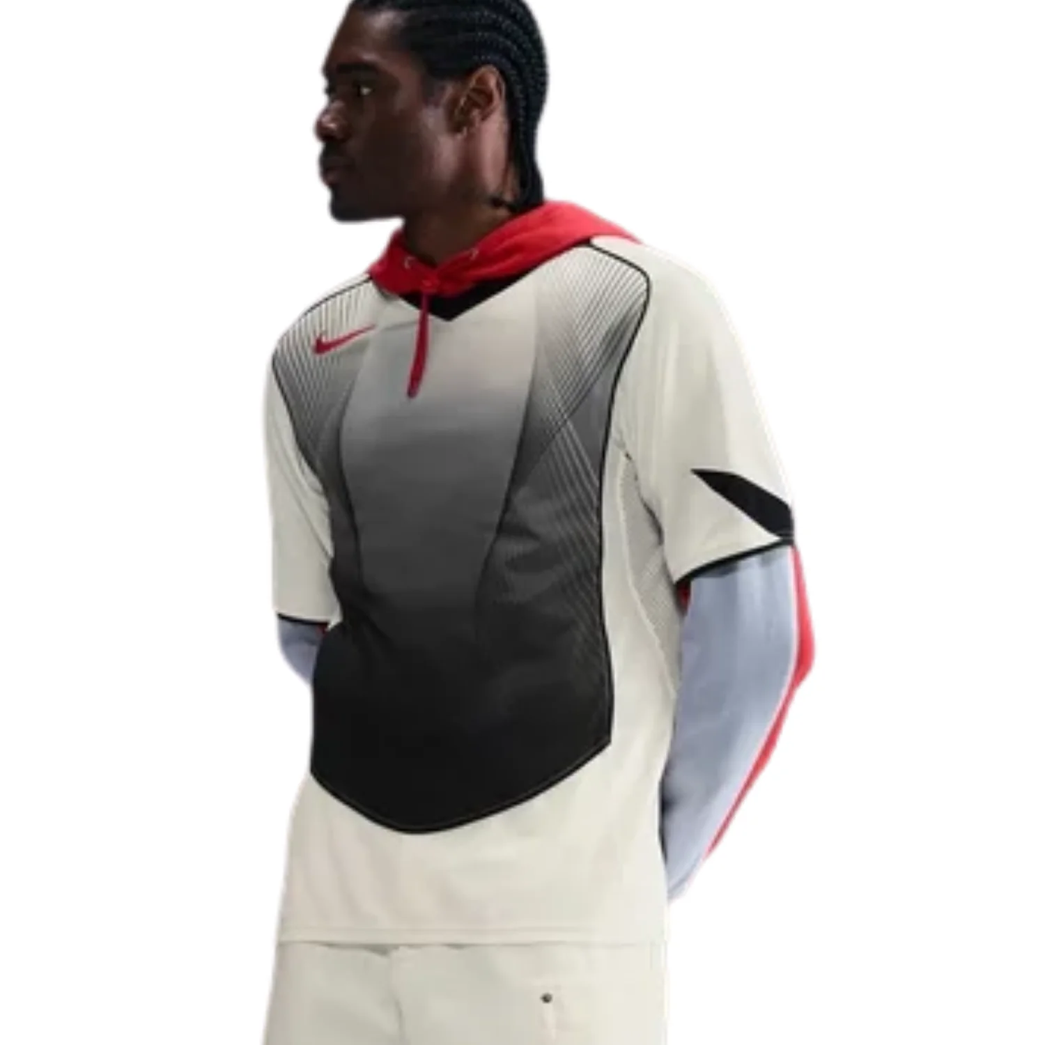 Total 90 Shirt - Sail/Black/Black/Gym Red - Image 3