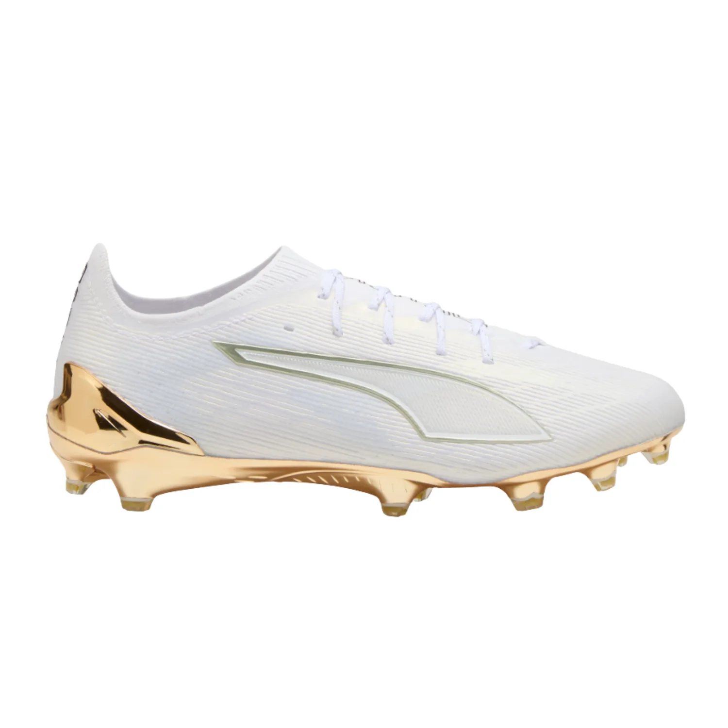 Ultra 6 Ultimate FG - PUMA White/Metallic Gold/PUMA Black - Image 2